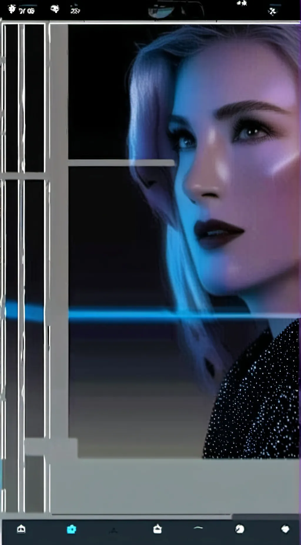 ai character: JOJO SIWA 💀💀 background