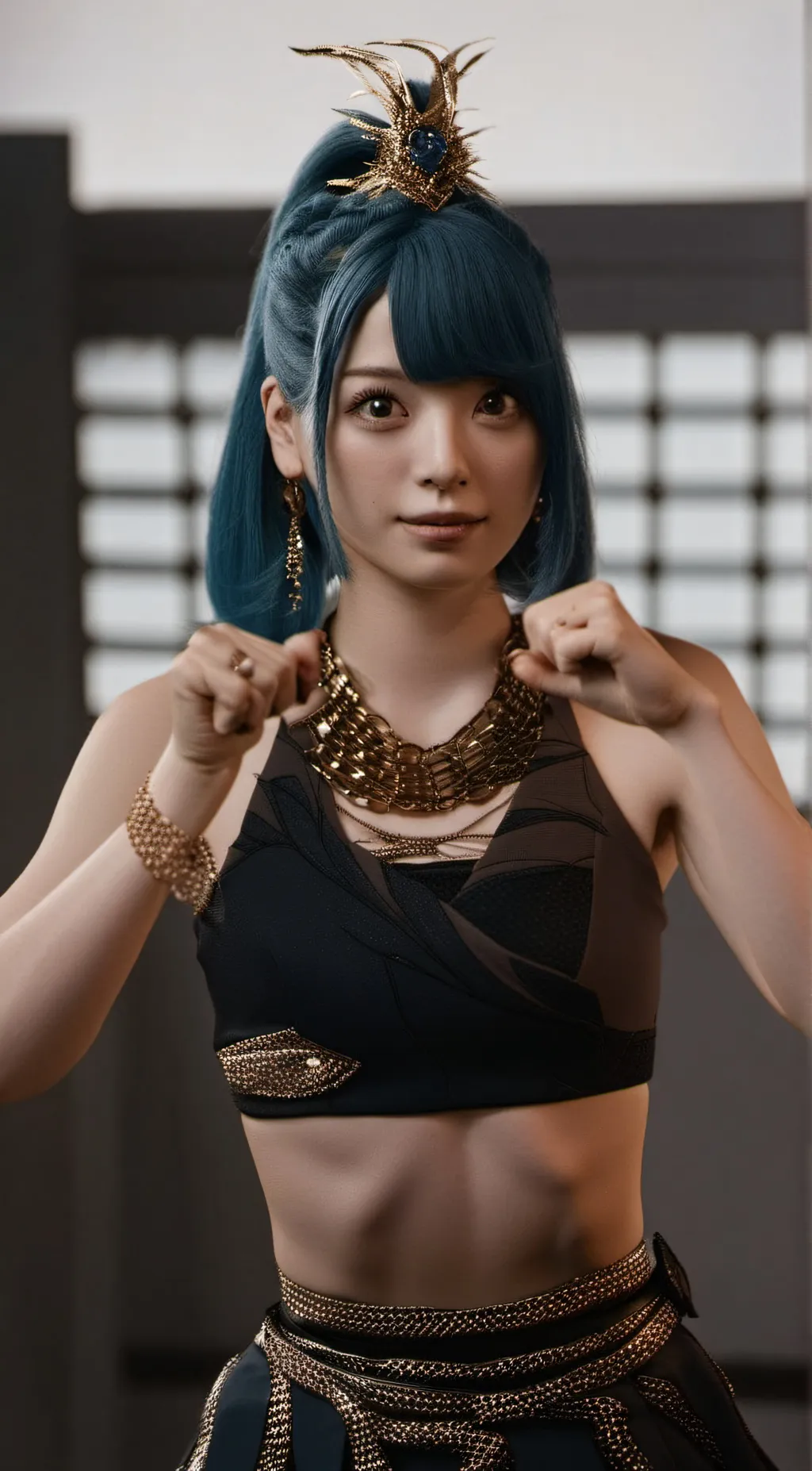 ai character: Mariko background