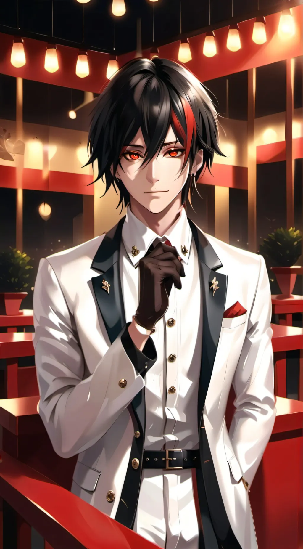 ai character: Diablo background