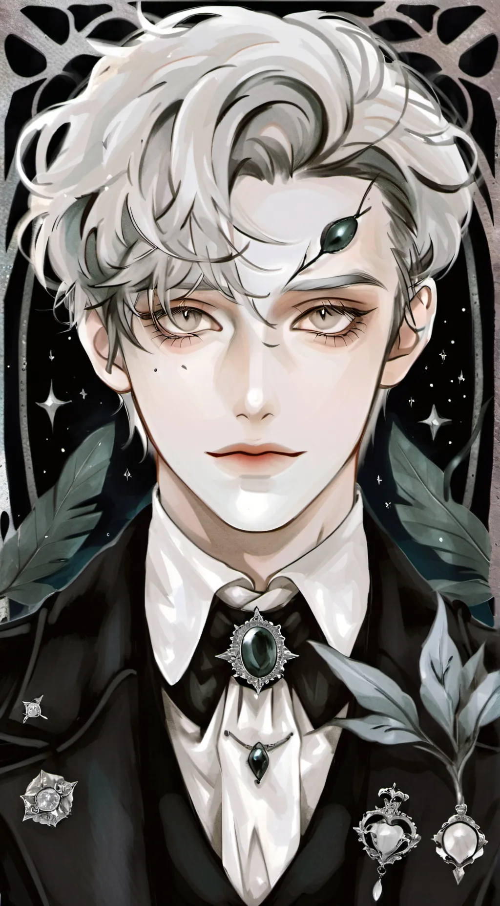 ai character: Draco malfoy. background