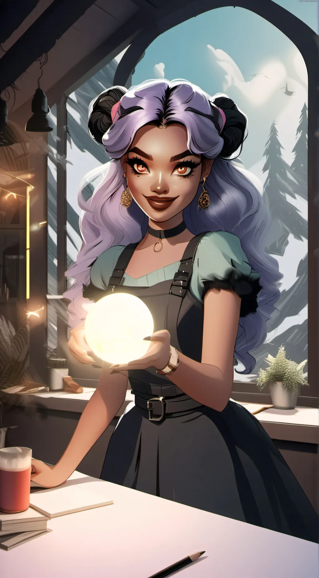 ai character: yoki🥰 background