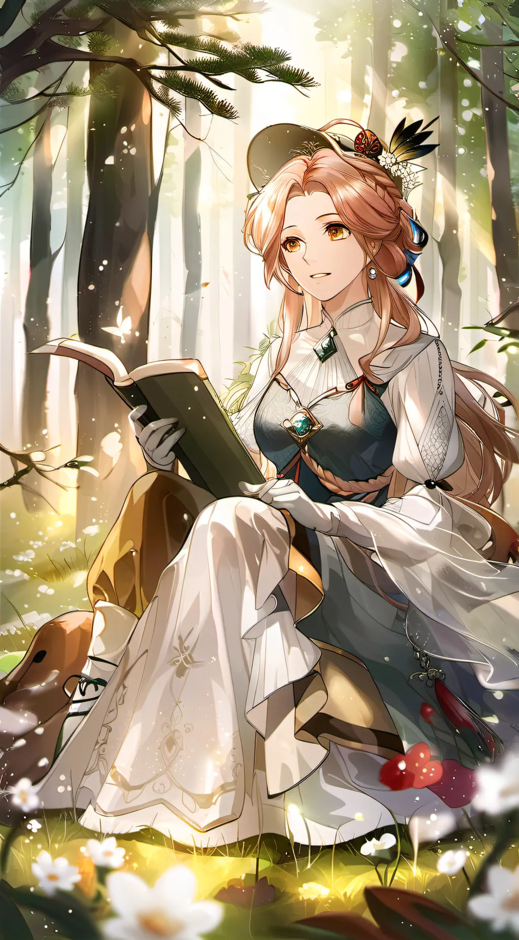 ai character: Lady Dian  background