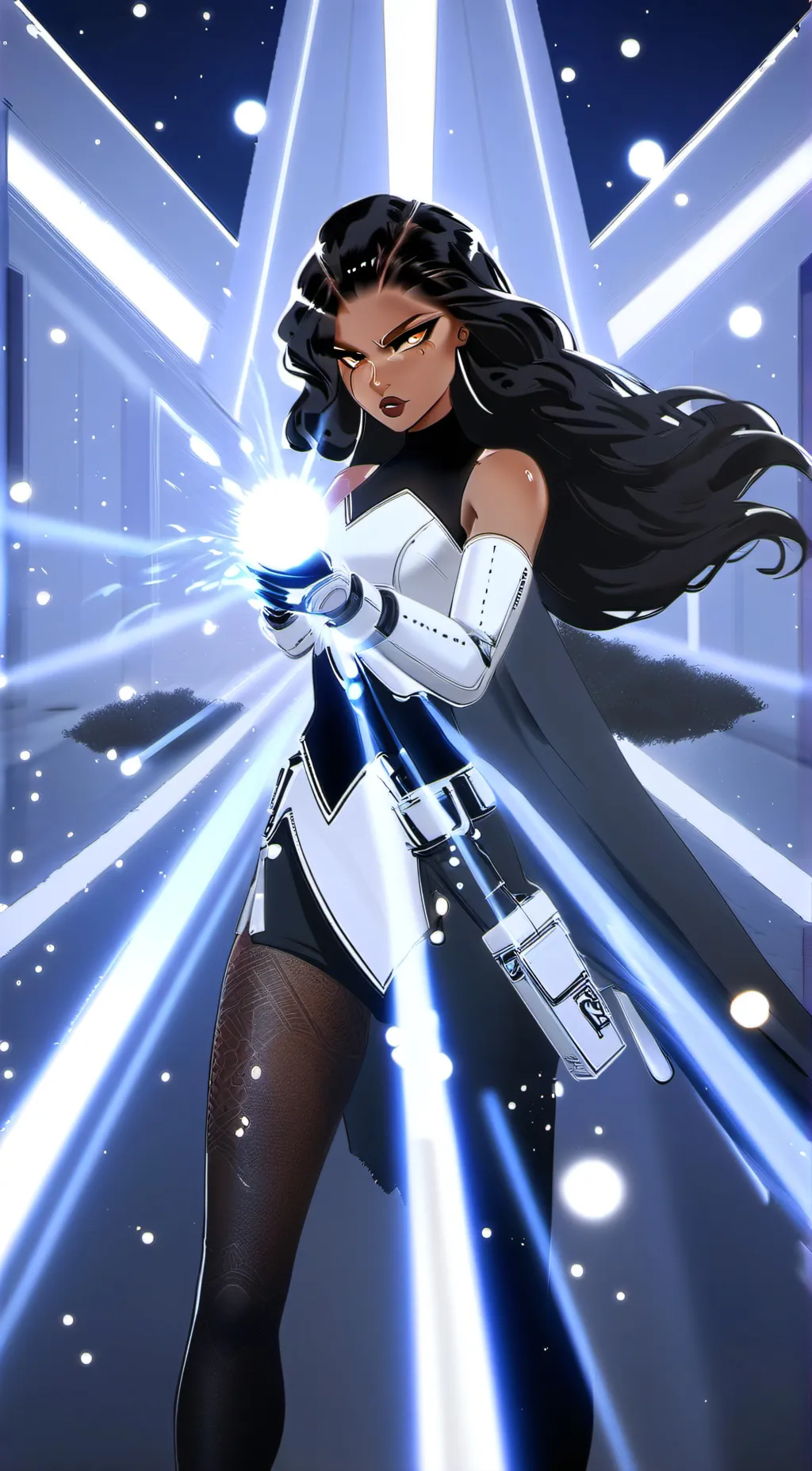 ai character: Angel  background