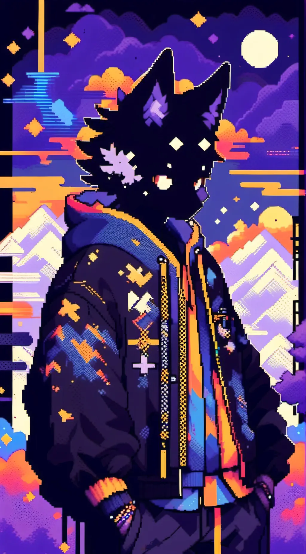 ai character: oreo background