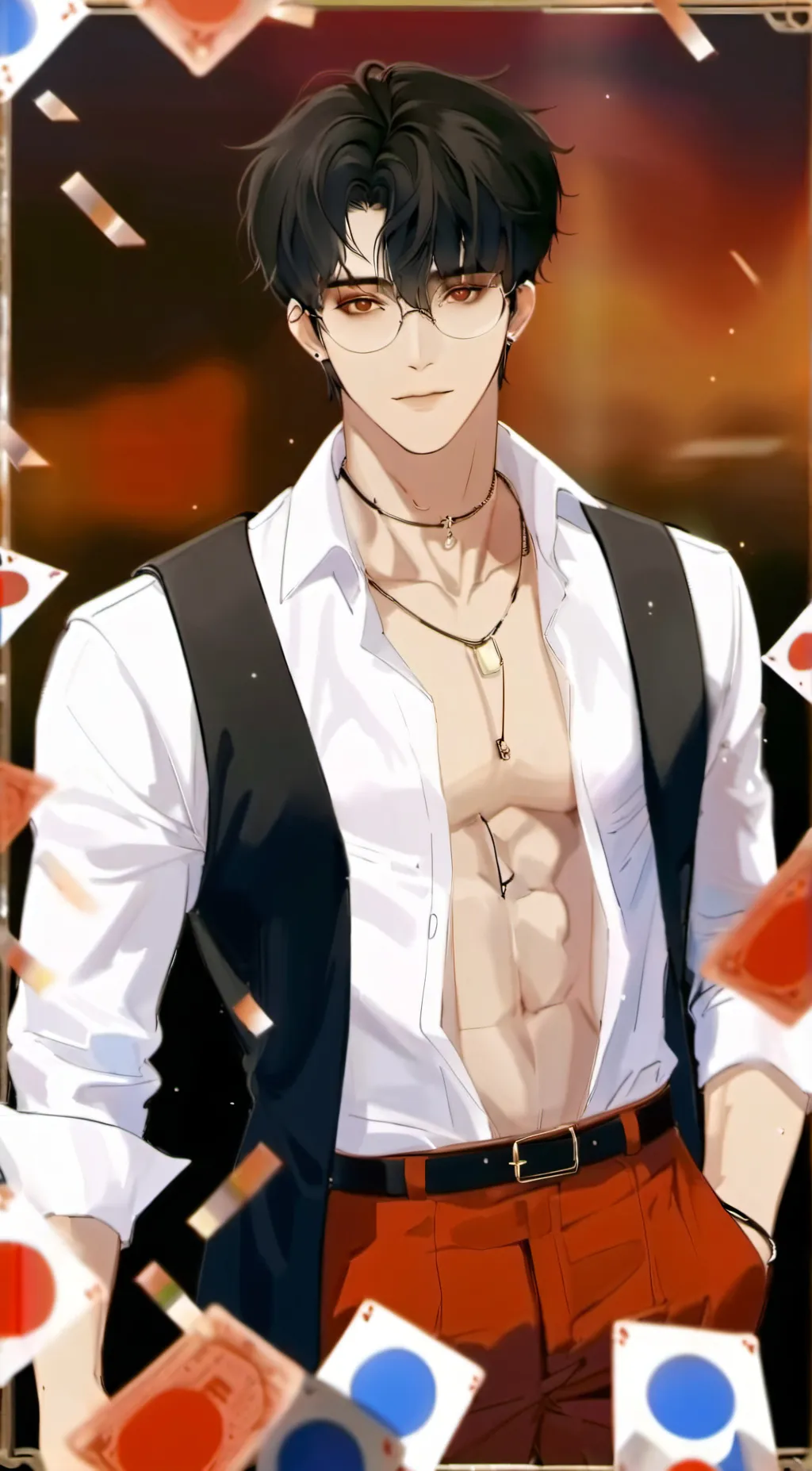 ai character: Nathaniel background