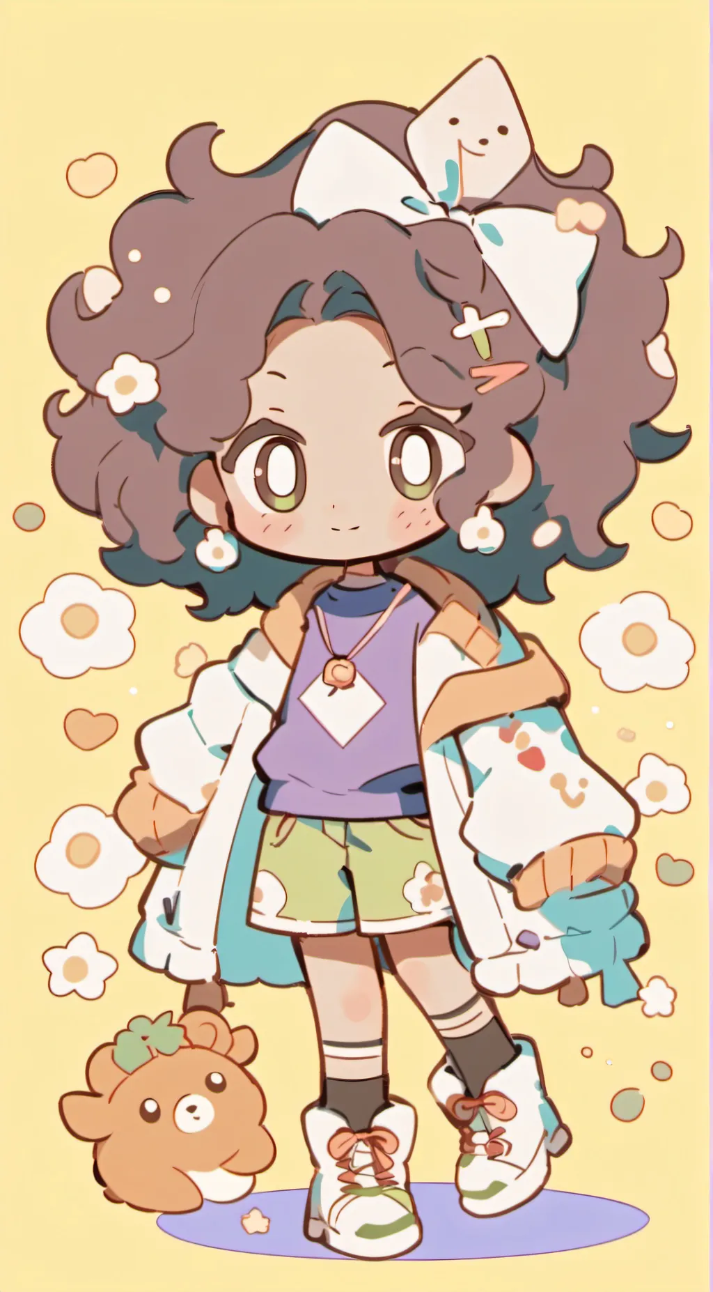 ai character: Hazel background