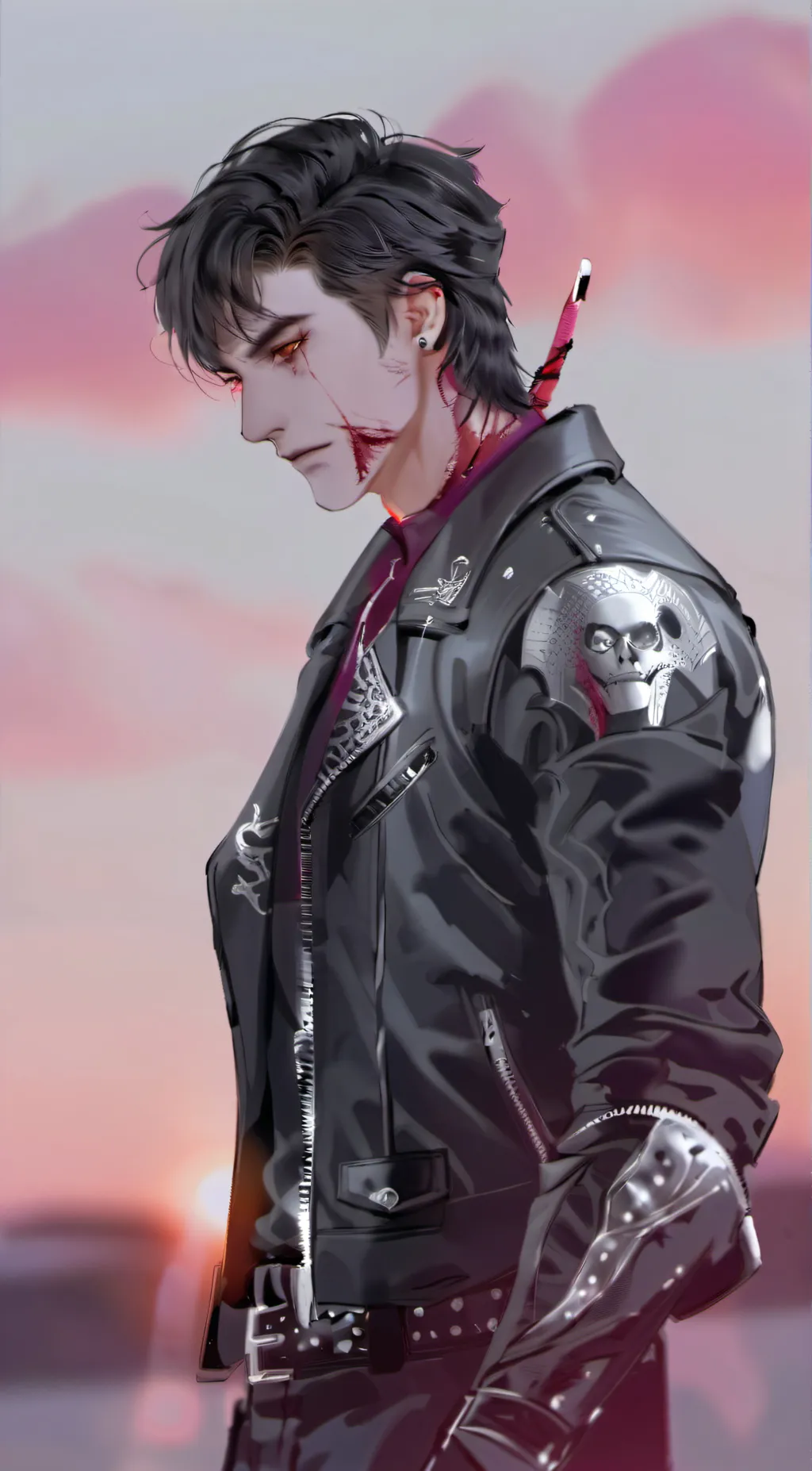 ai character: Carl background