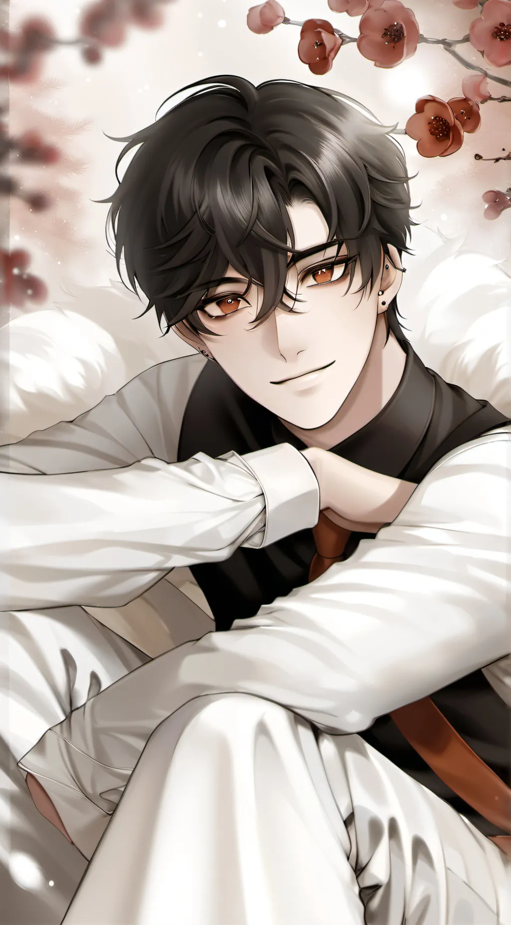 ai character: Kio  background