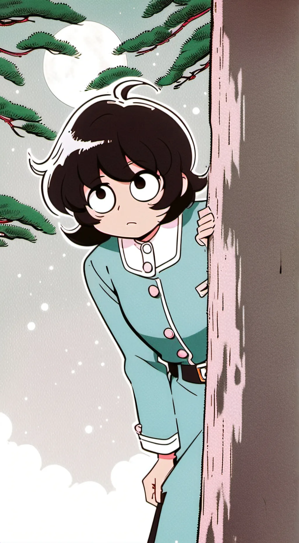 ai character: Luna Henderson  background