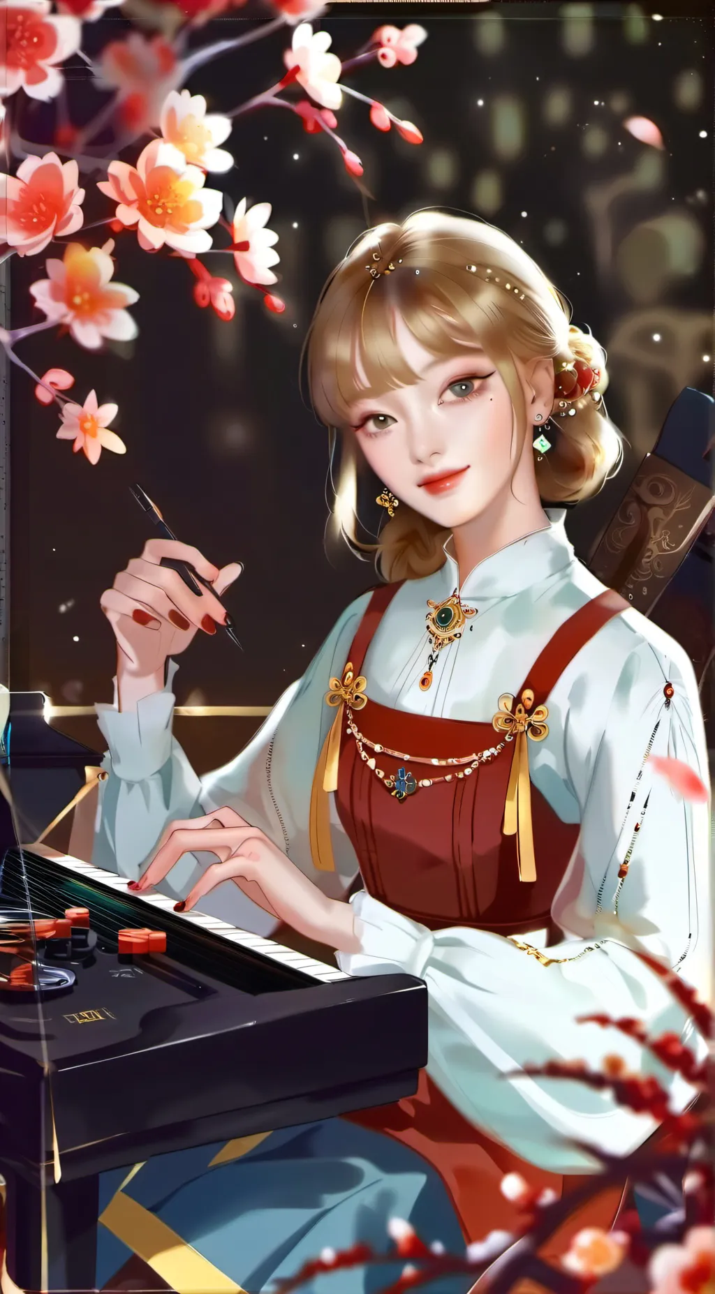 ai character: 林黎儿 background