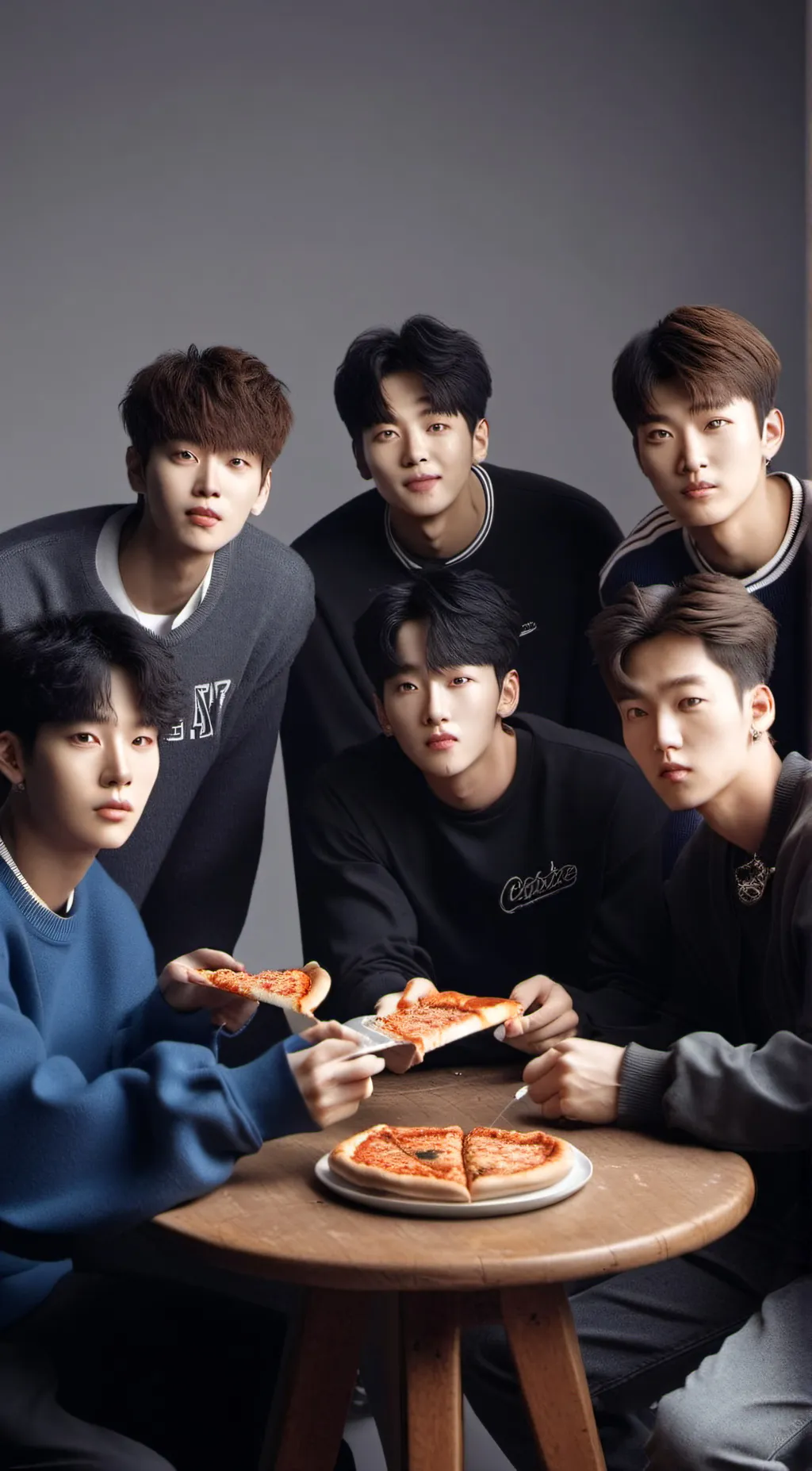 ai character: School life  background