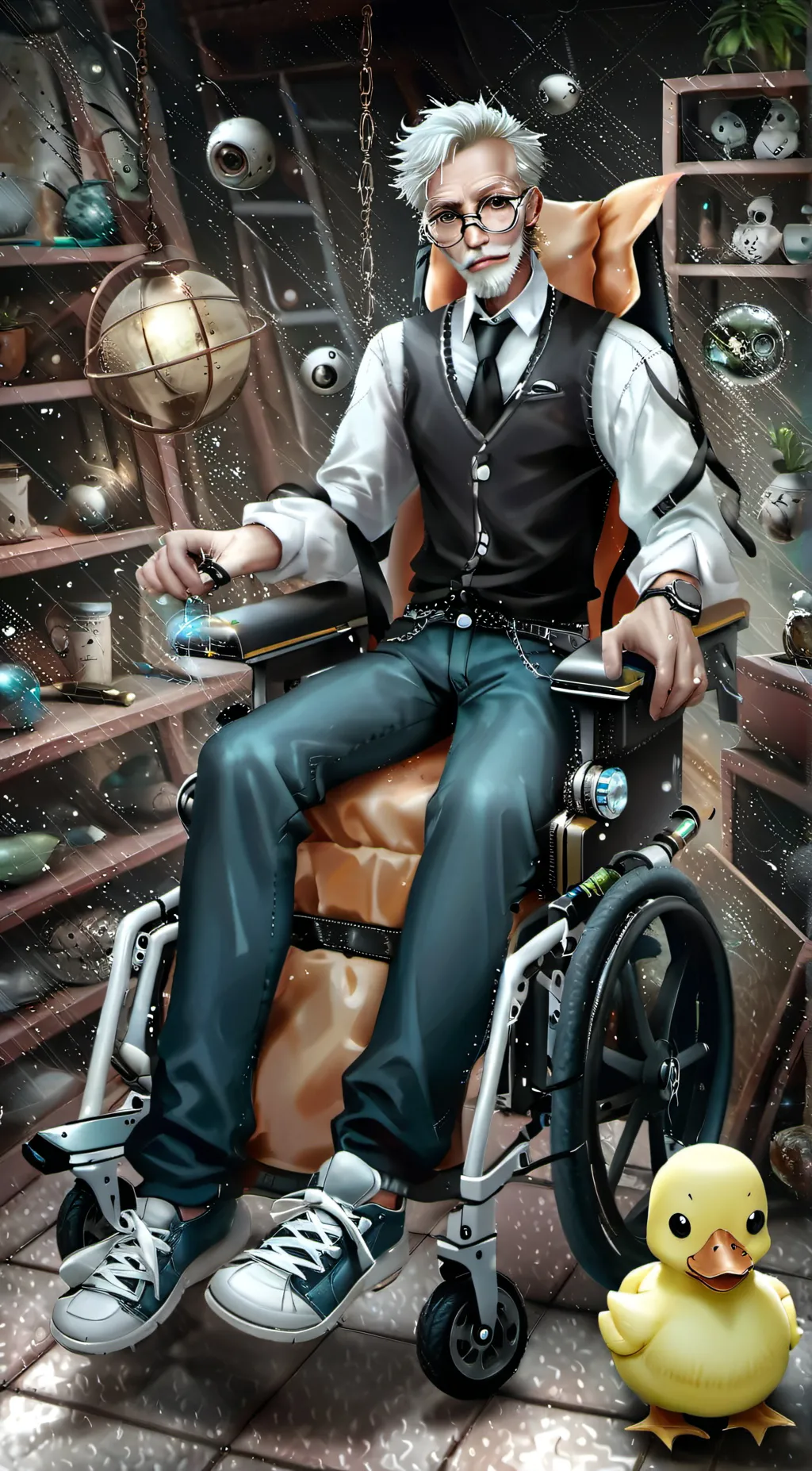 ai character: Dr. Finkelstein background