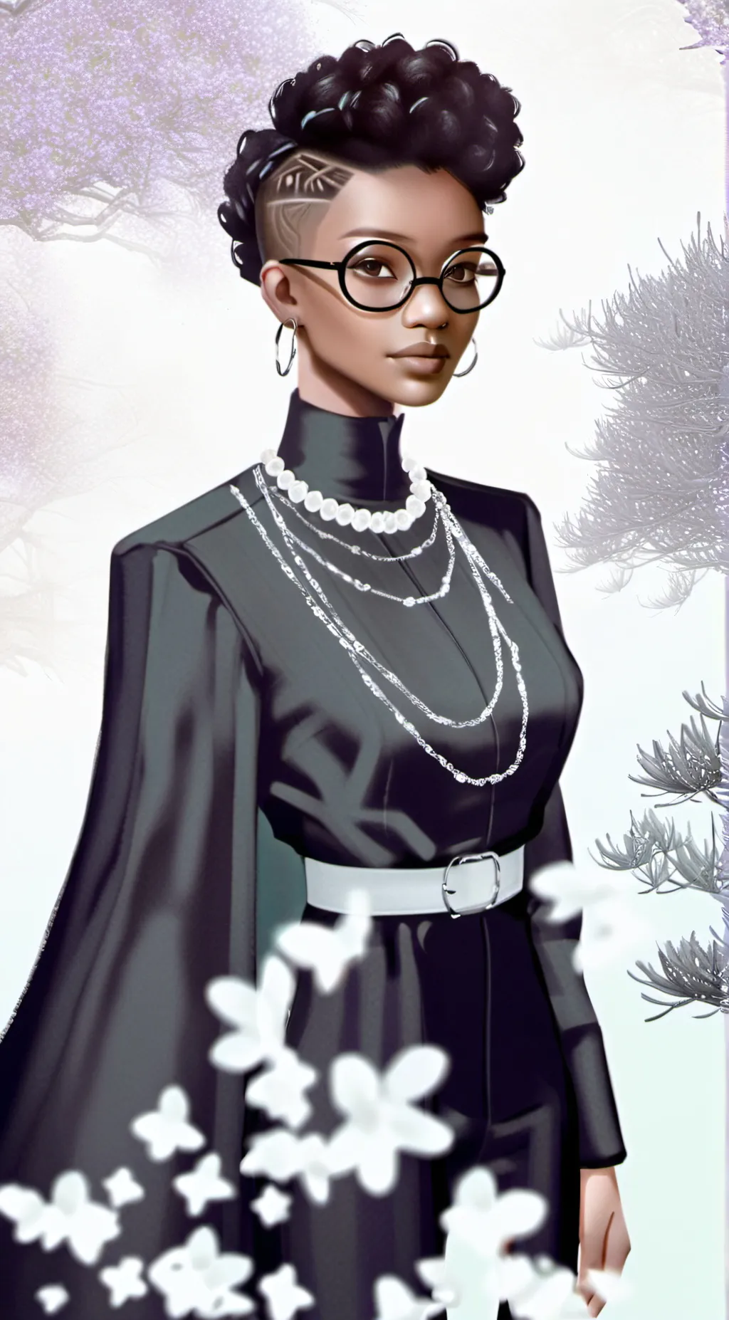 ai character: Q background