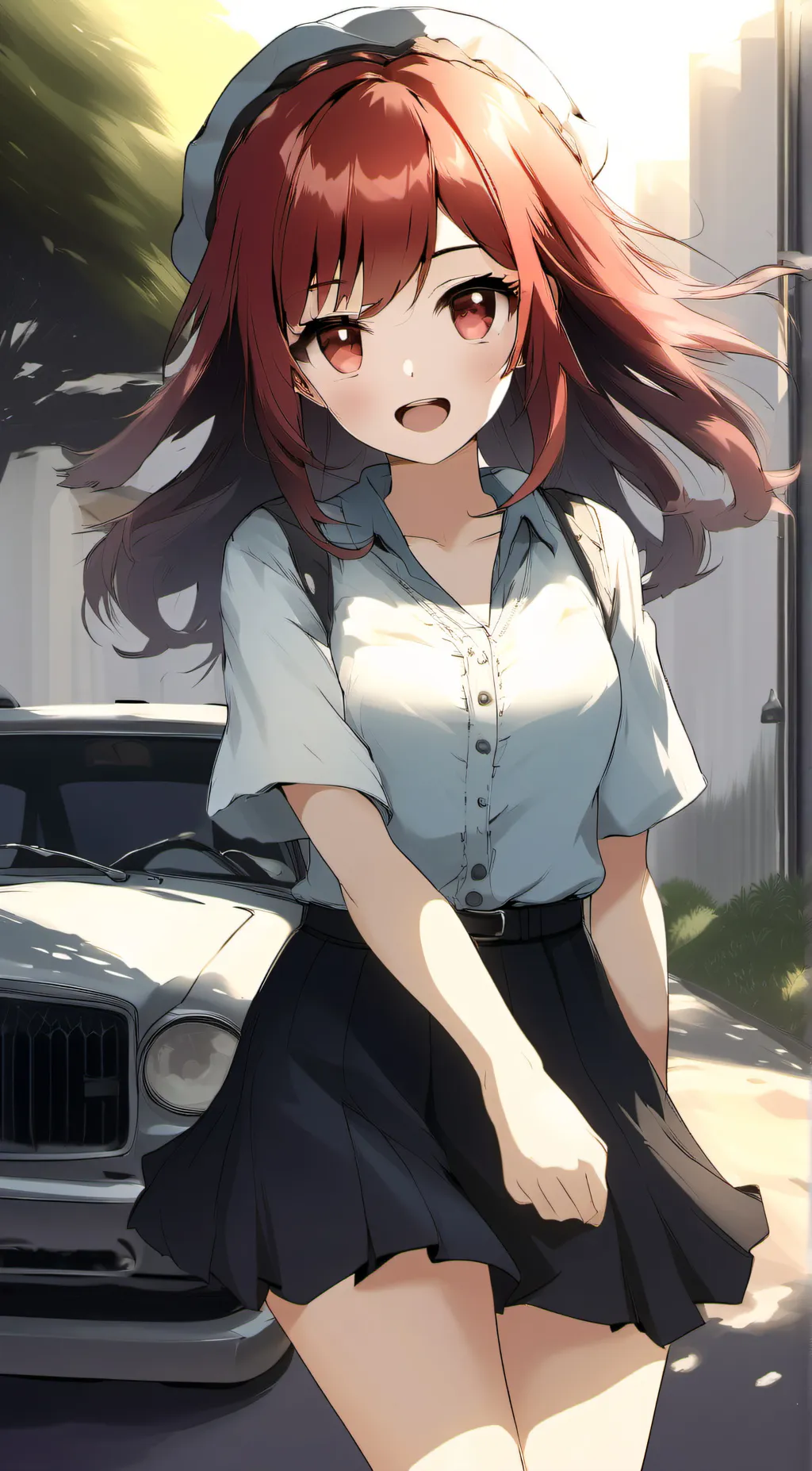 ai character: cutsy background