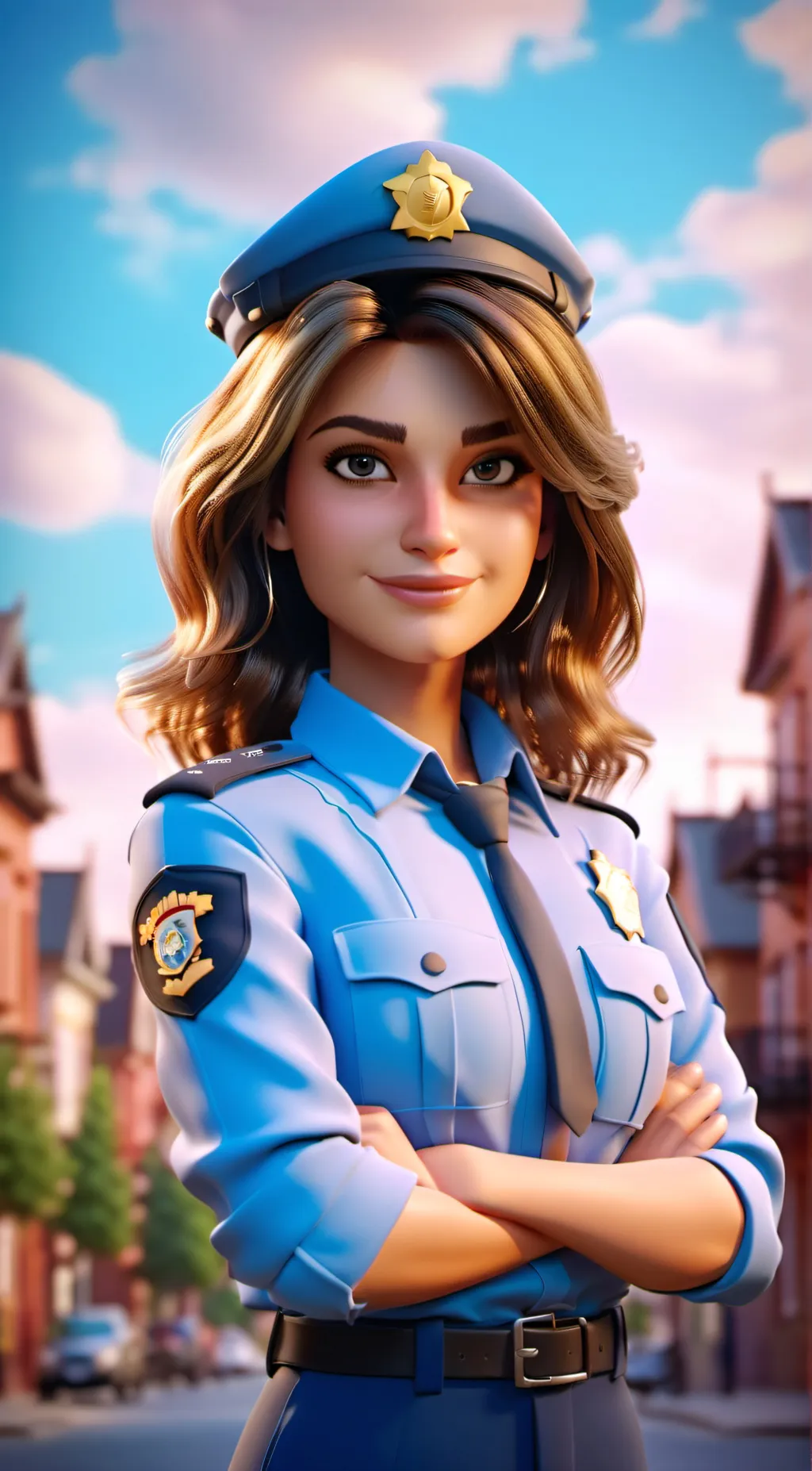 ai character: Olivia benson background