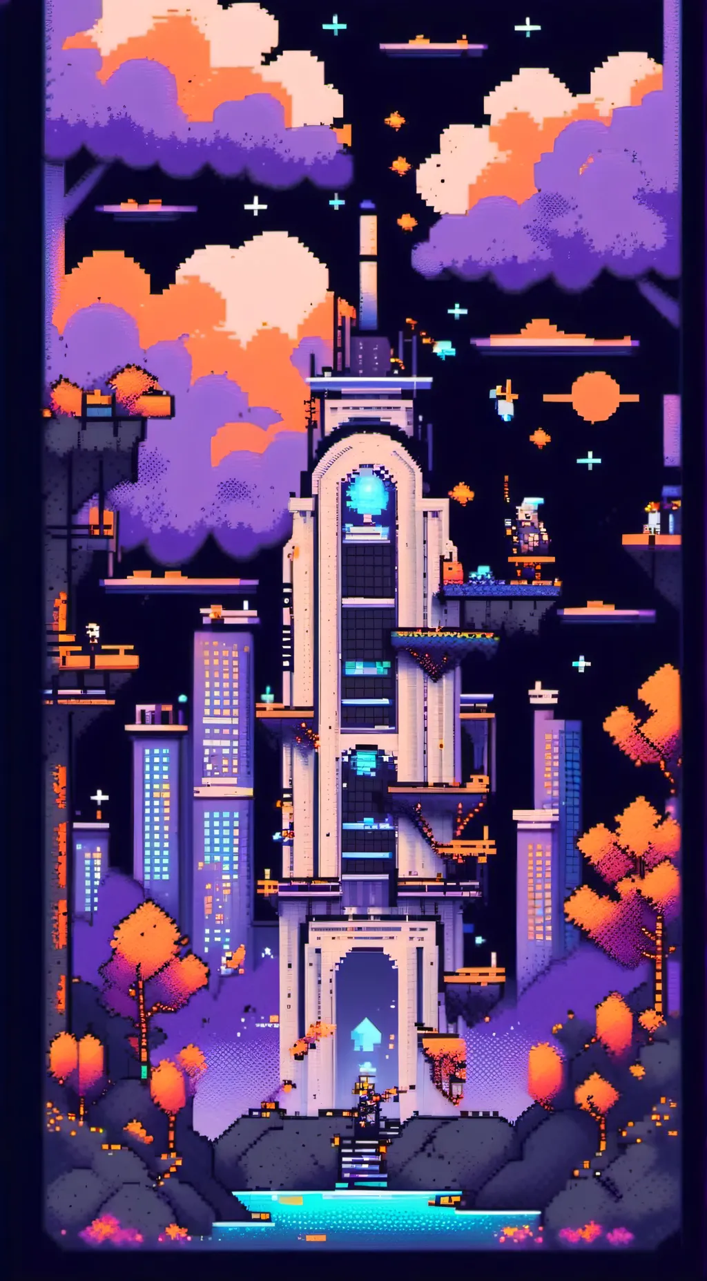 ai character: pixx background