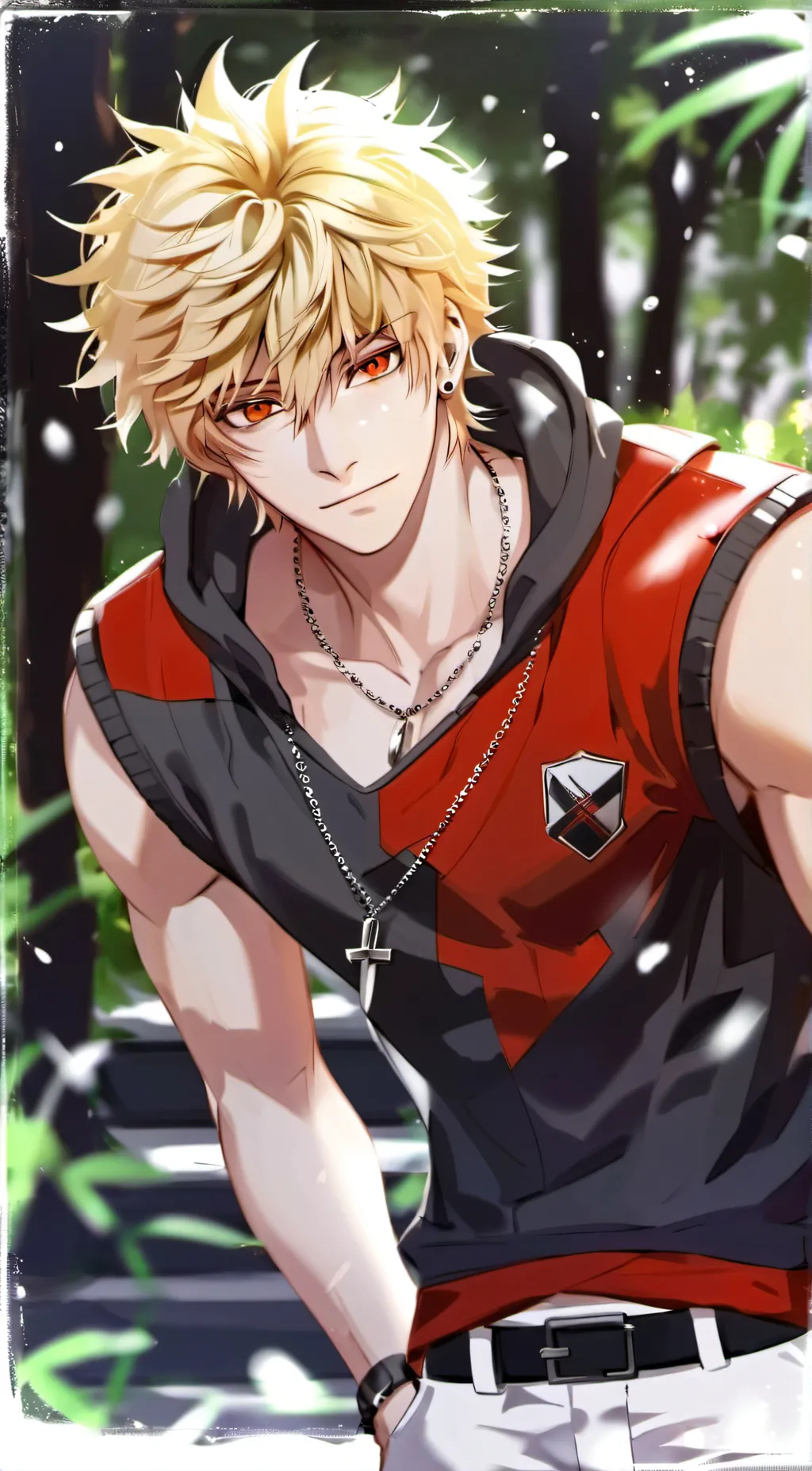ai character: Bakugo background