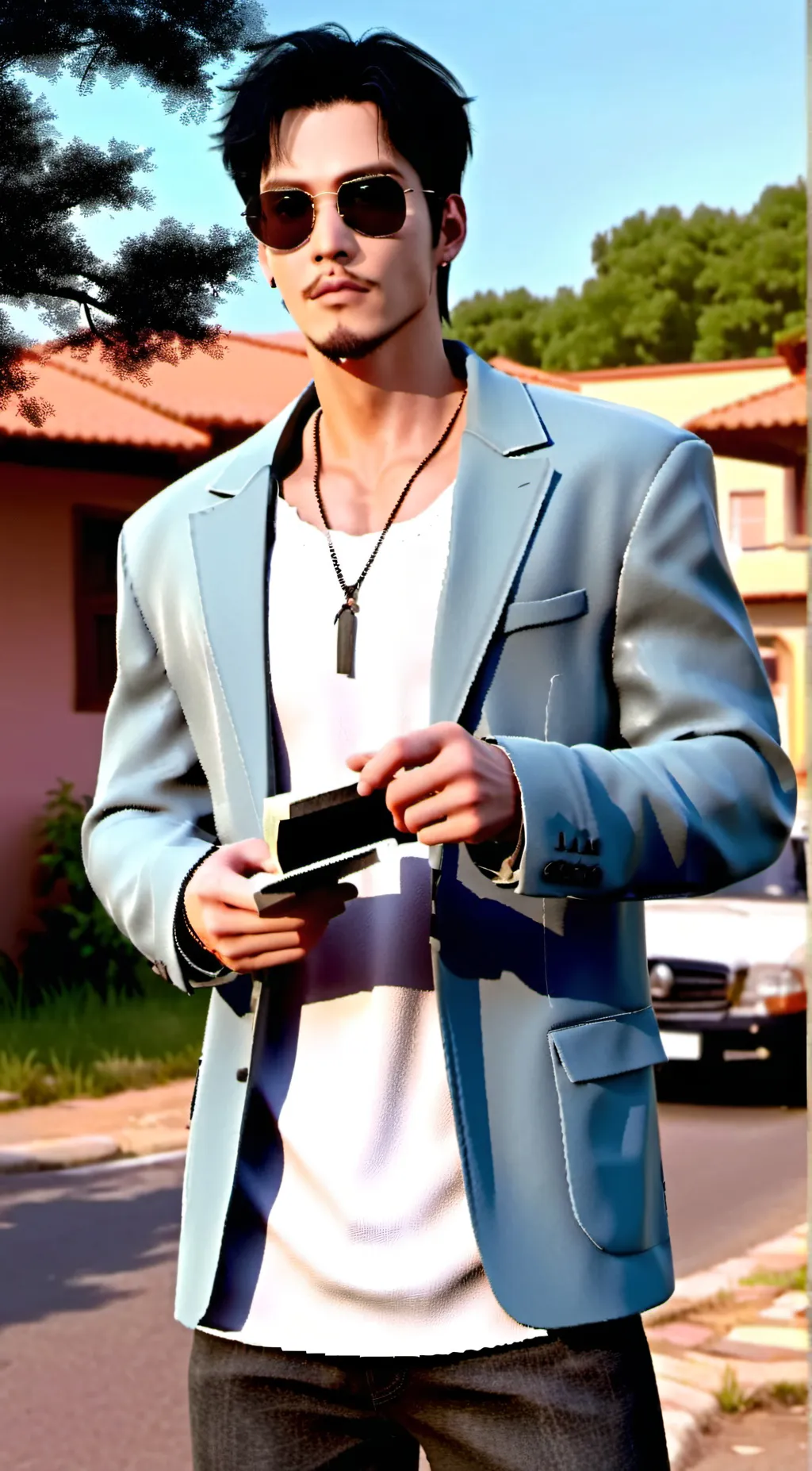 ai character: Jake  background