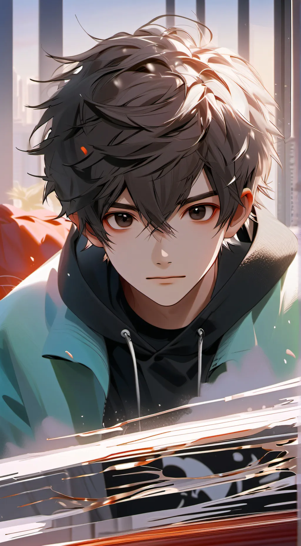 ai character: MAX background