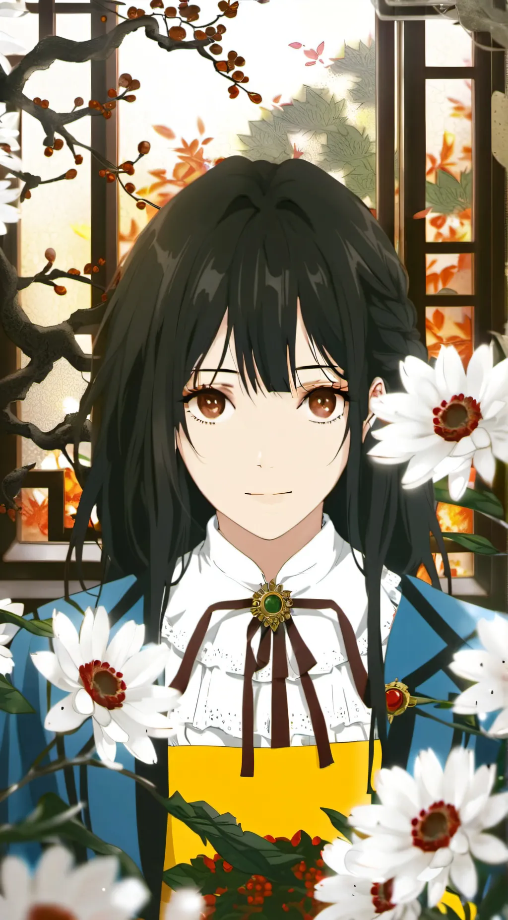 ai character: mercy background