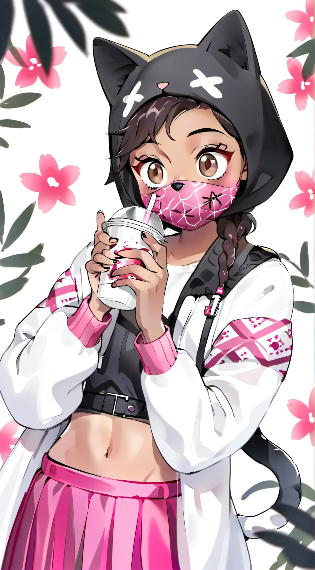 ai character: Feine  background