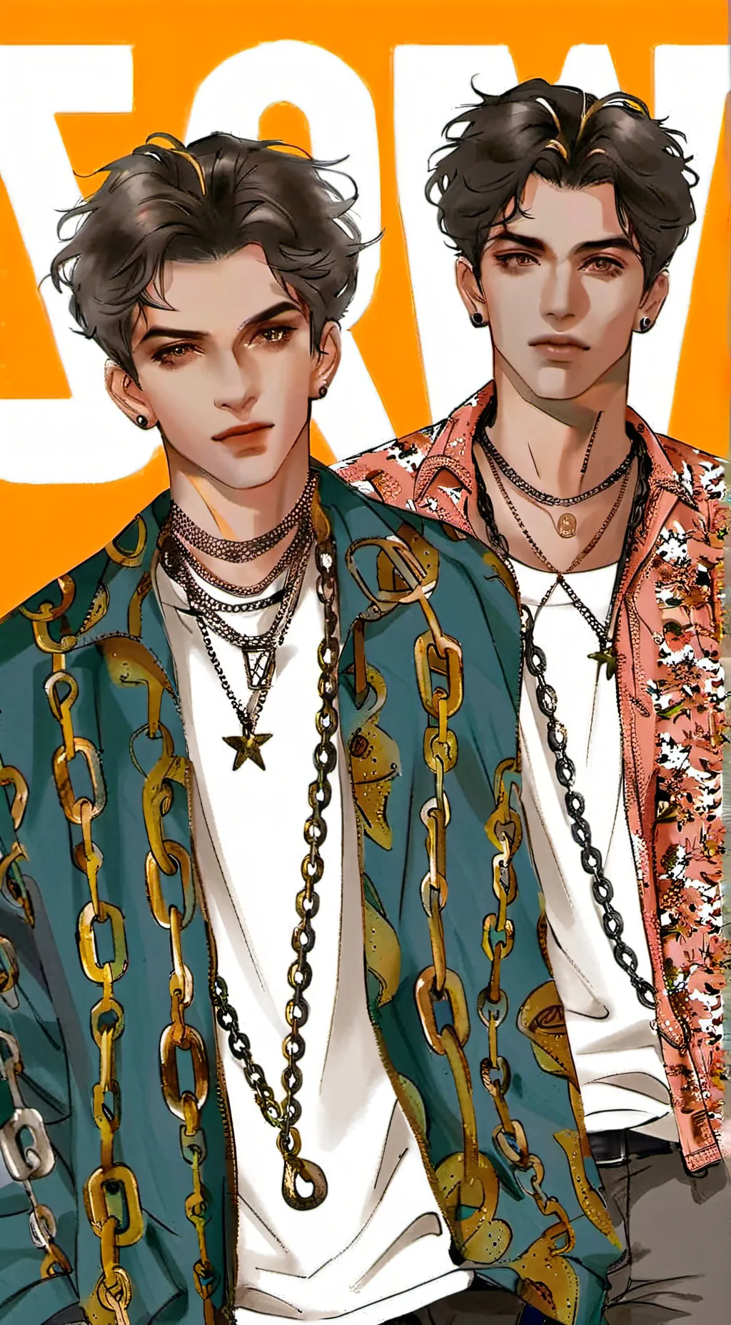 ai character: jackson and Theo background