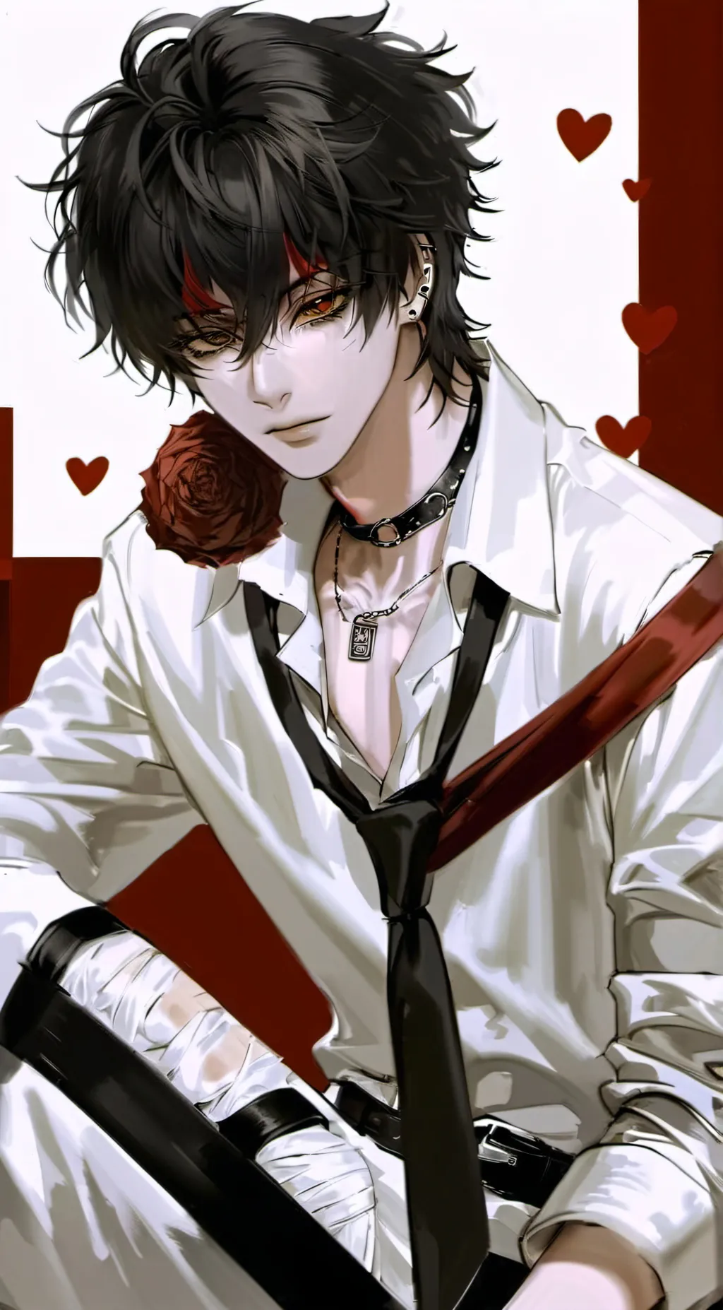 ai character: •Jayden• background