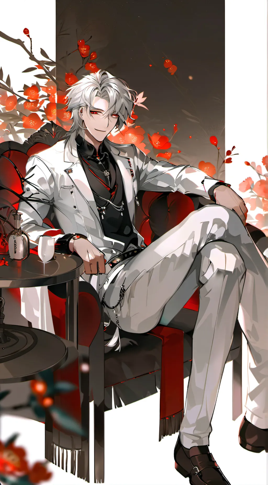 ai character: Lucifer background