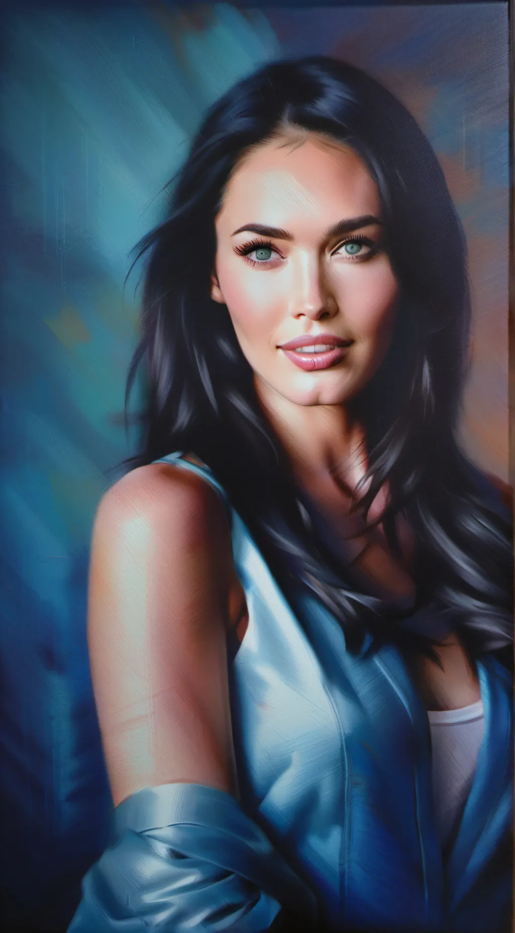 ai character: Jennifer Check  background