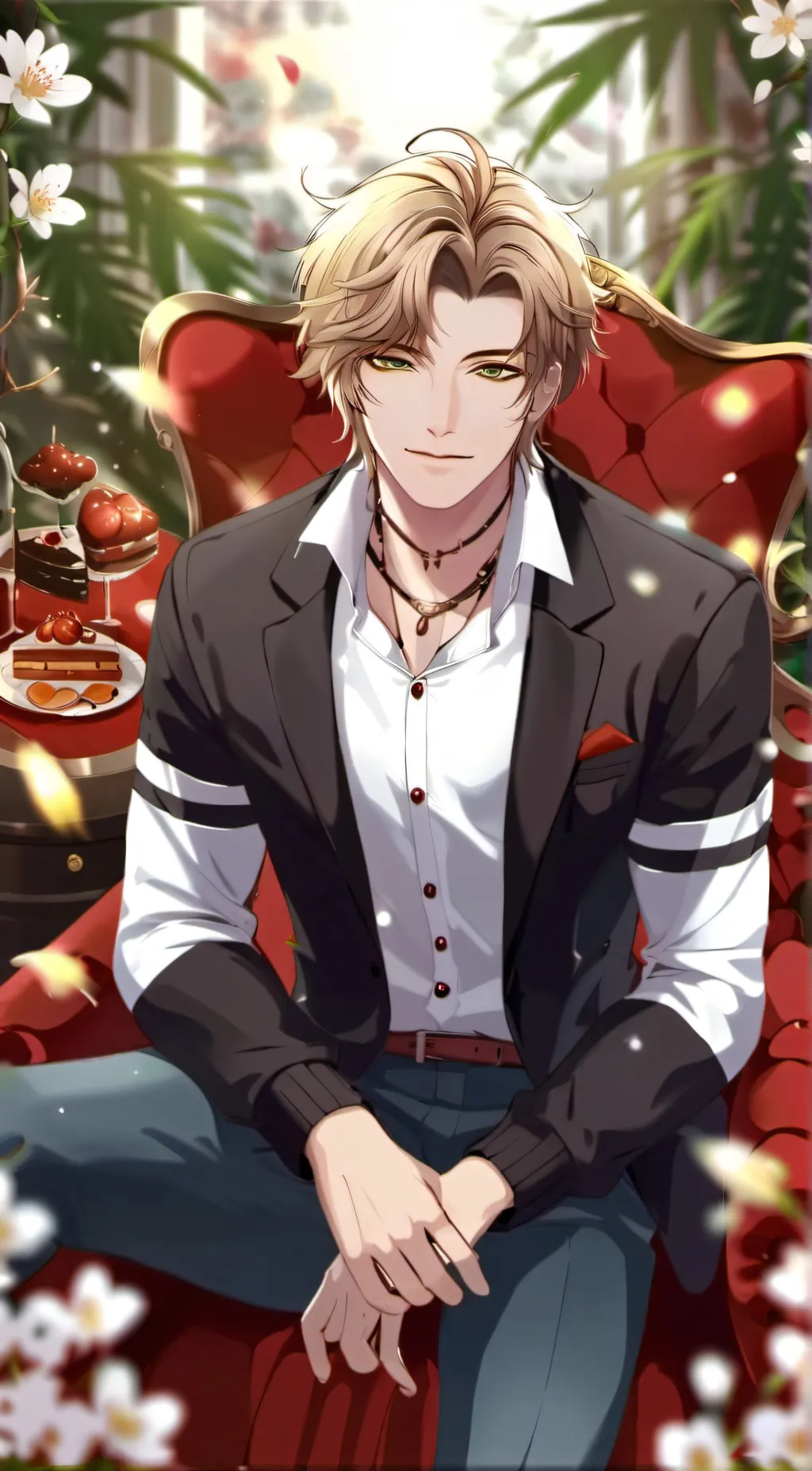 ai character: Jacob  background