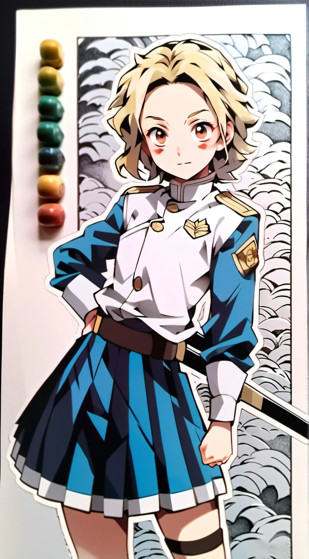 ai character: Harshria background