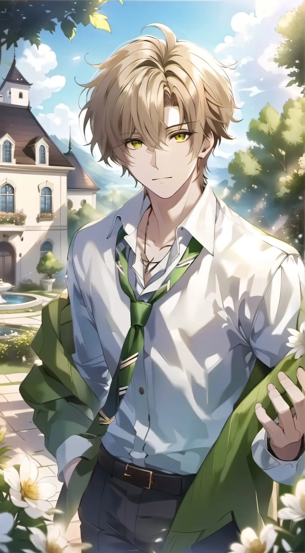 ai character: Sebastian background