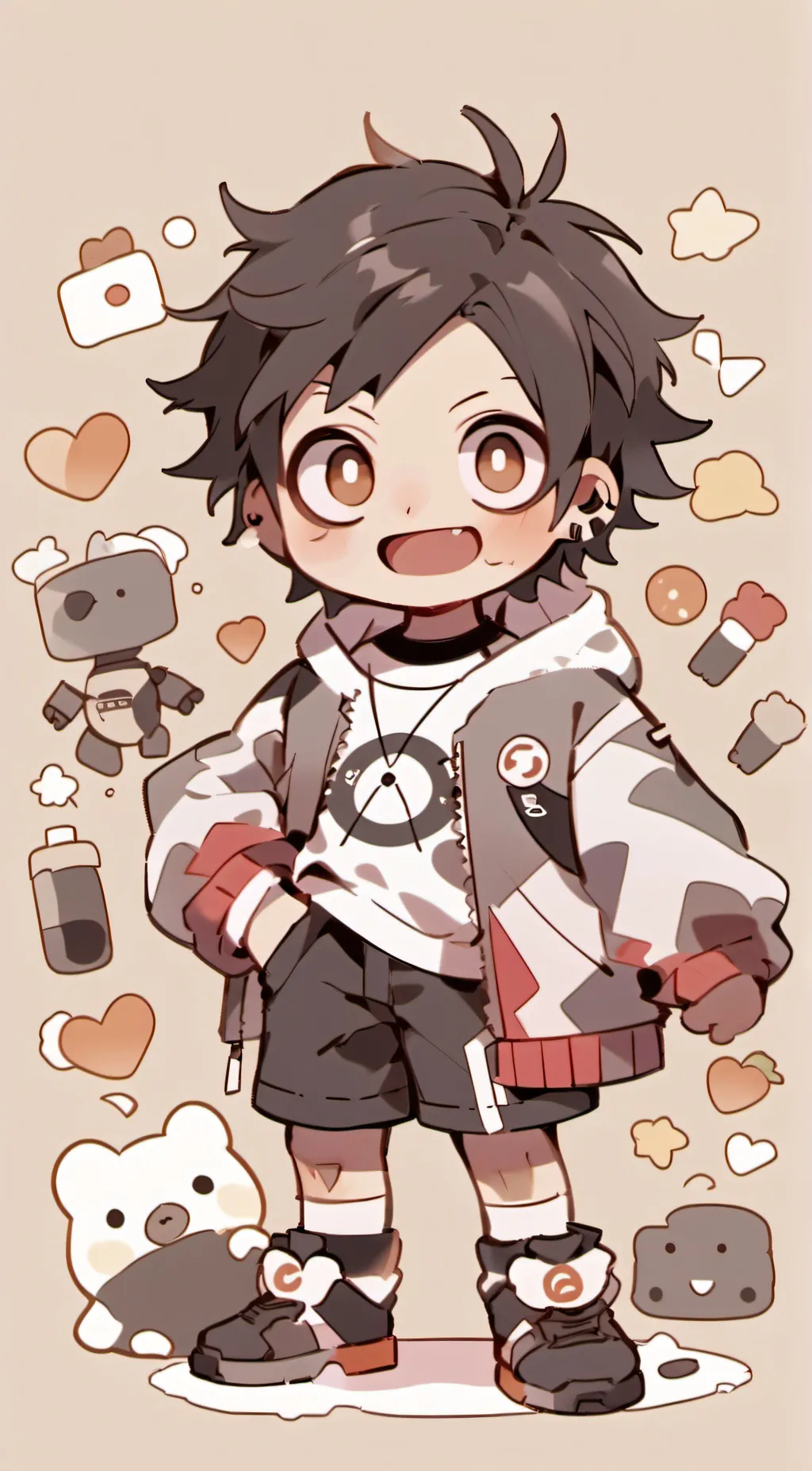 ai character: Aaron background