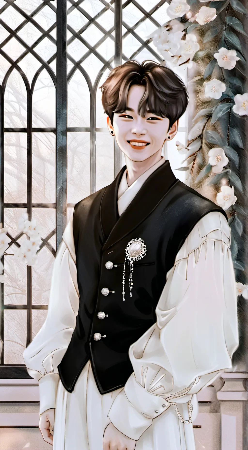 ai character: YANG JUNGWON background