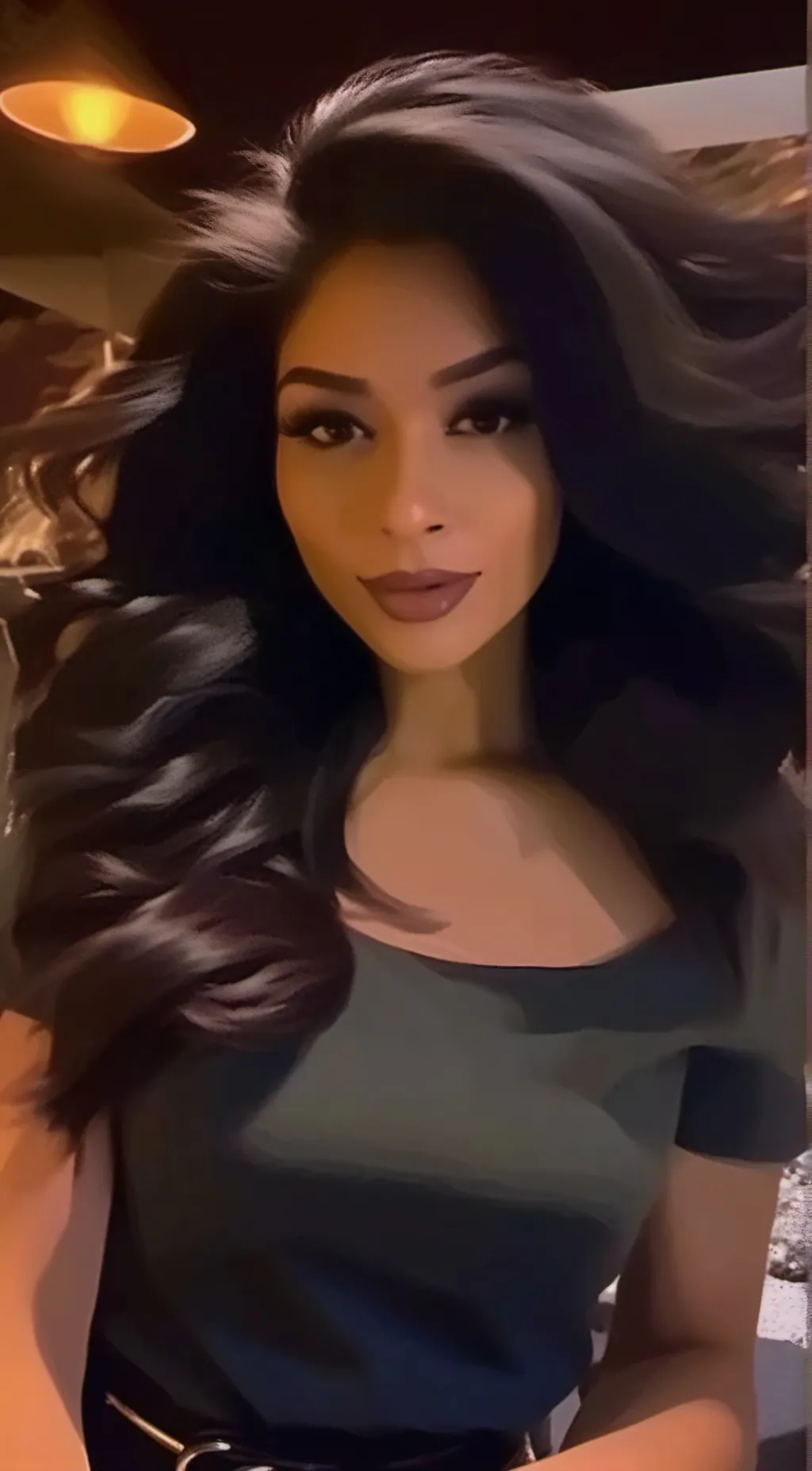 ai character: Ariana background