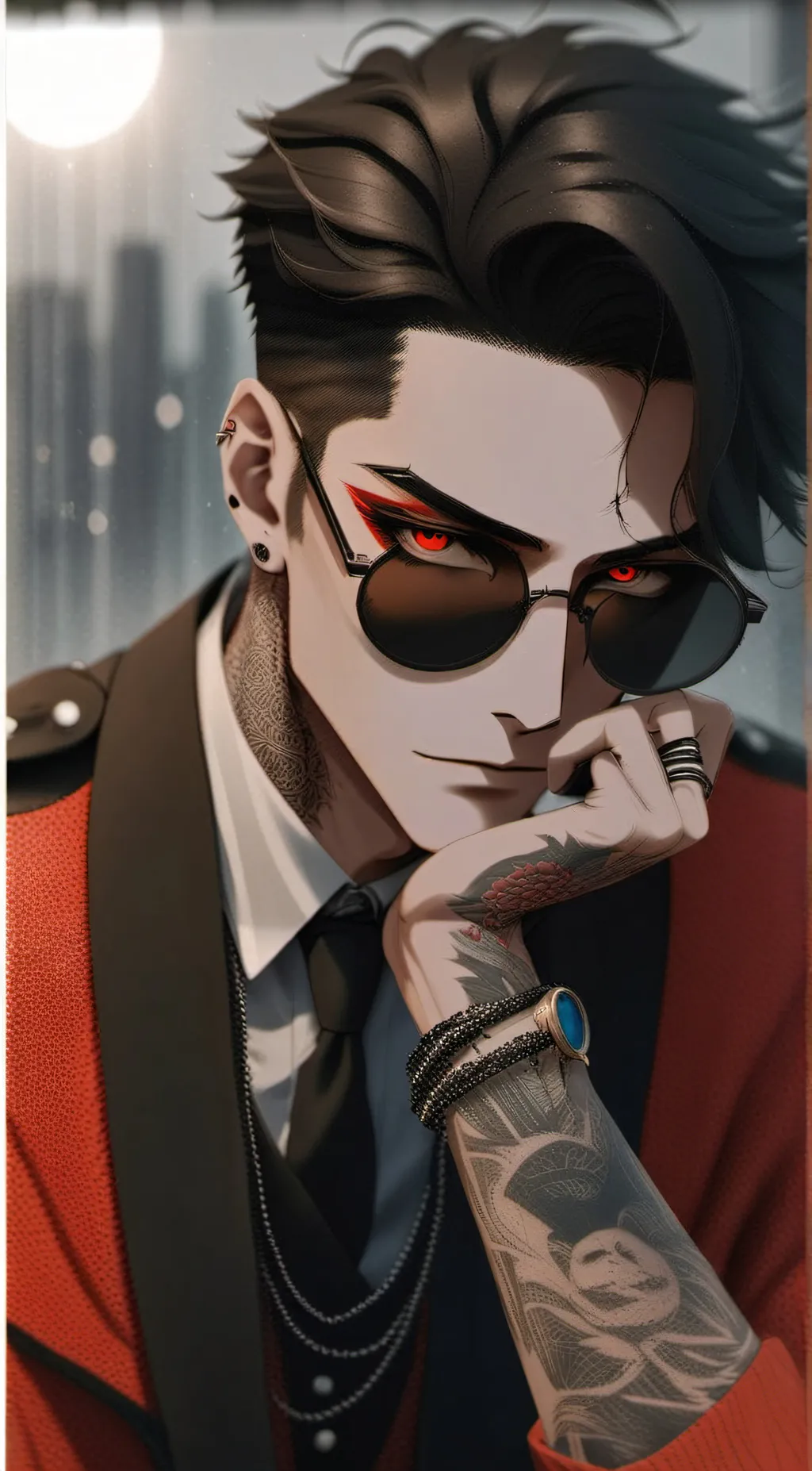 ai character: Julian Blackwood background