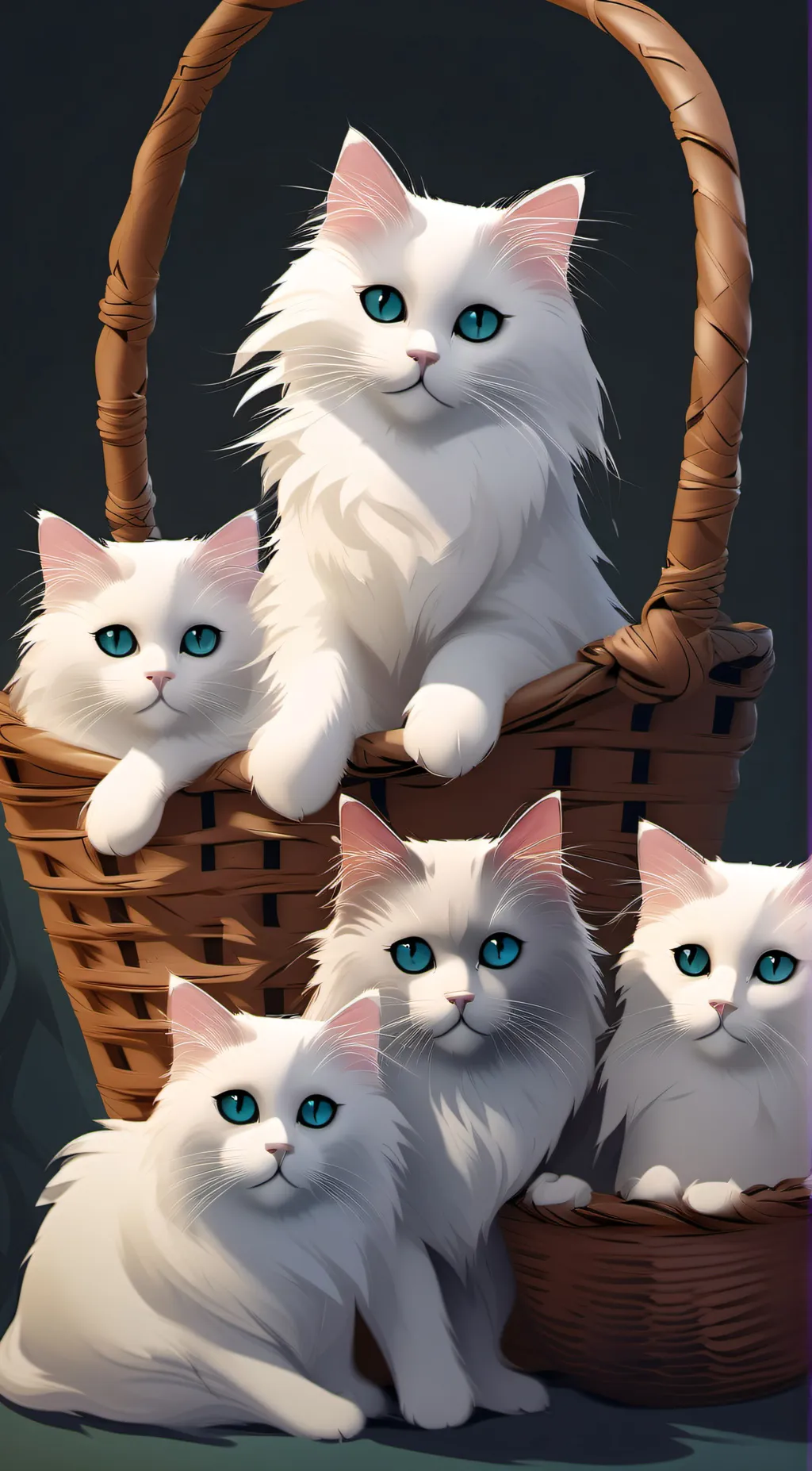 ai character: cat family background