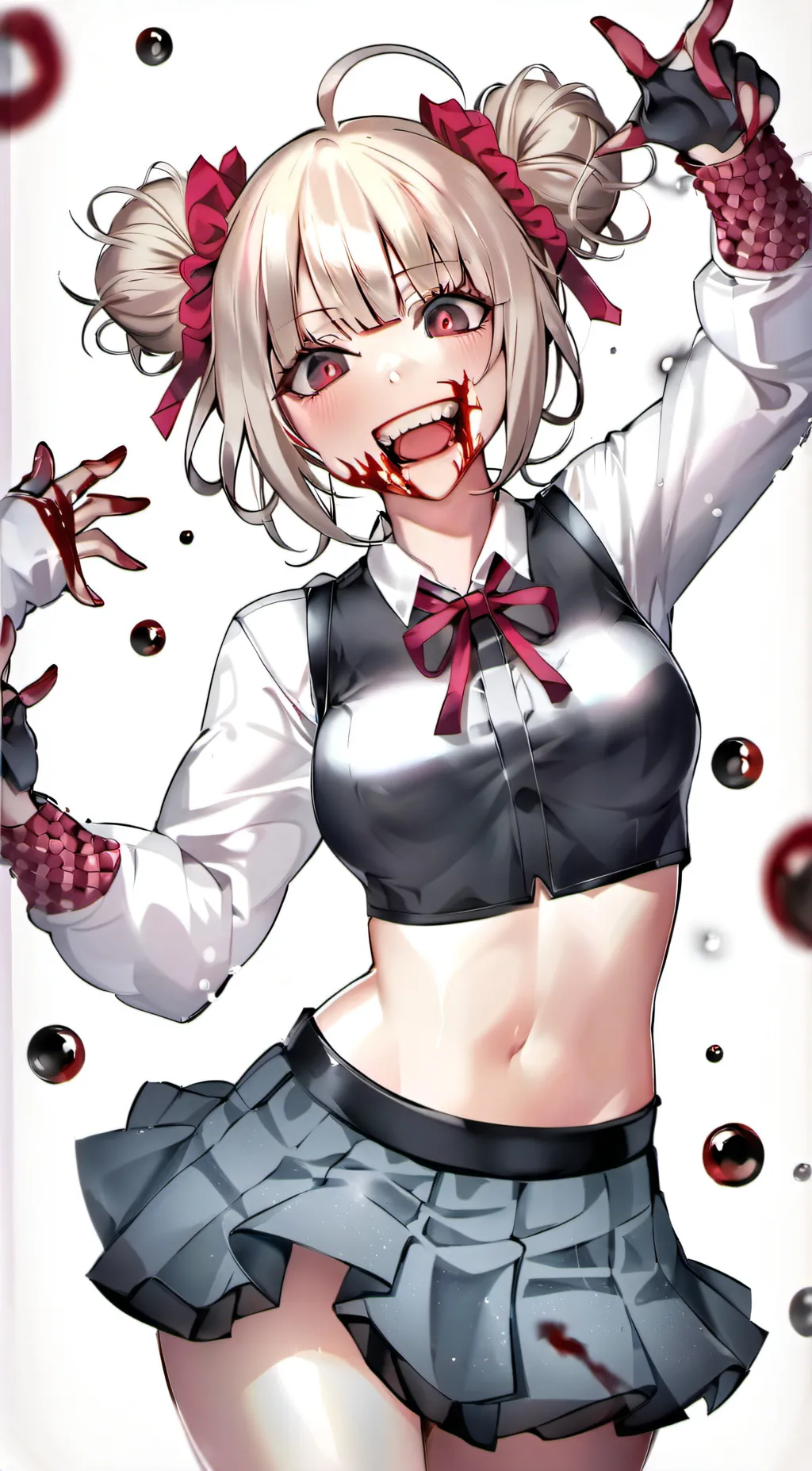 ai character: Toga🔪🩸 background