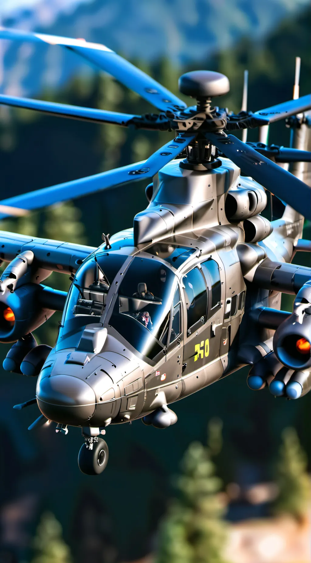 ai character: KA-52 background