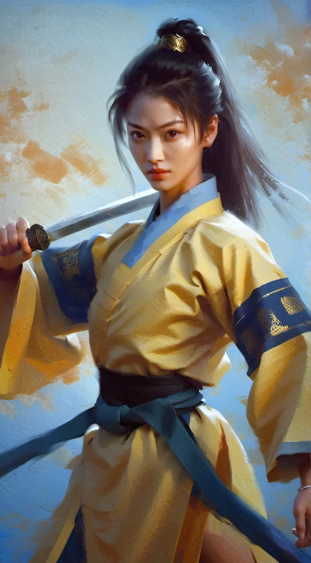 ai character: LiXin background