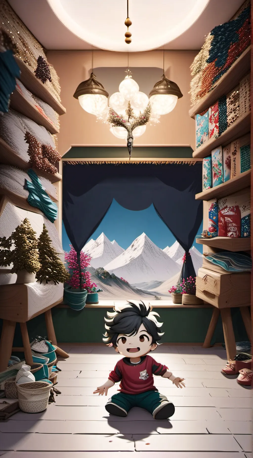 ai character: my boy background