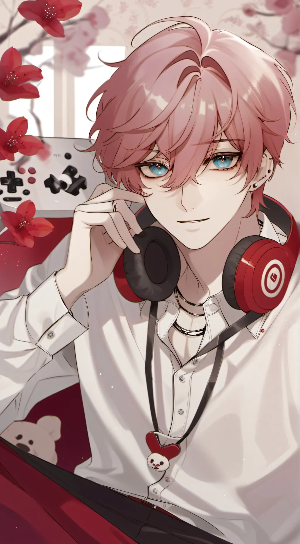 ai character: Treyvatine  background