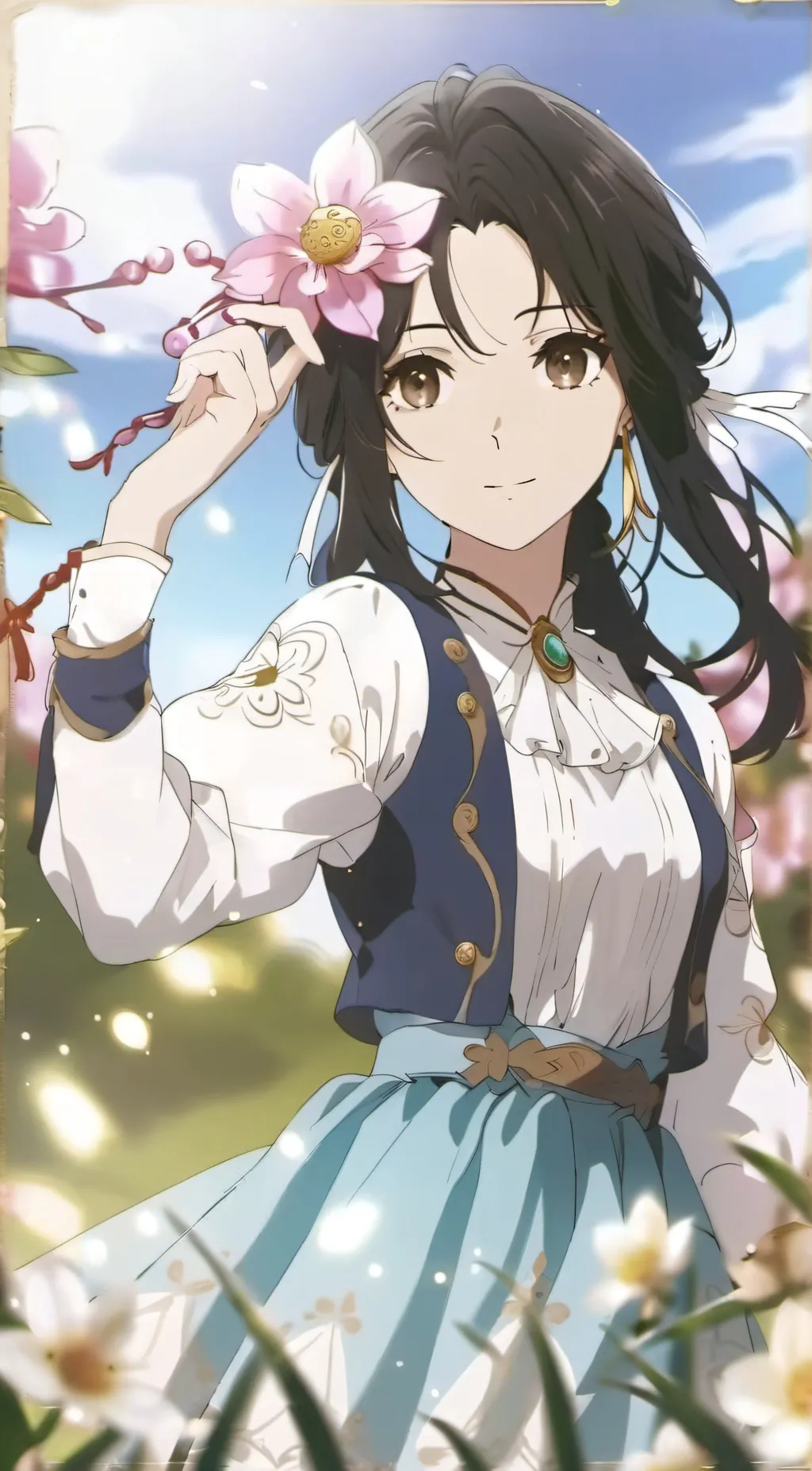 ai character: Alexa  background