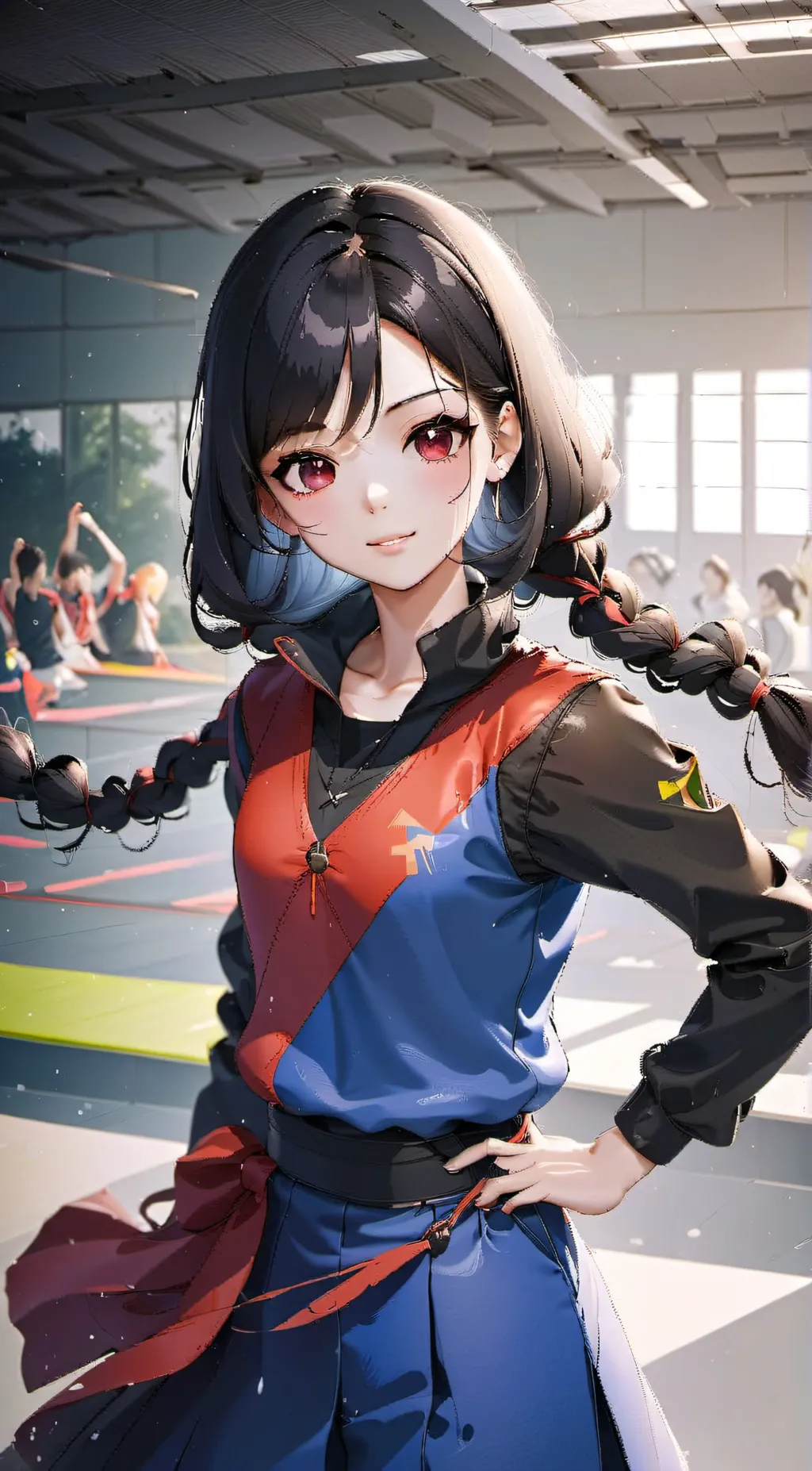 ai character: class 1A background