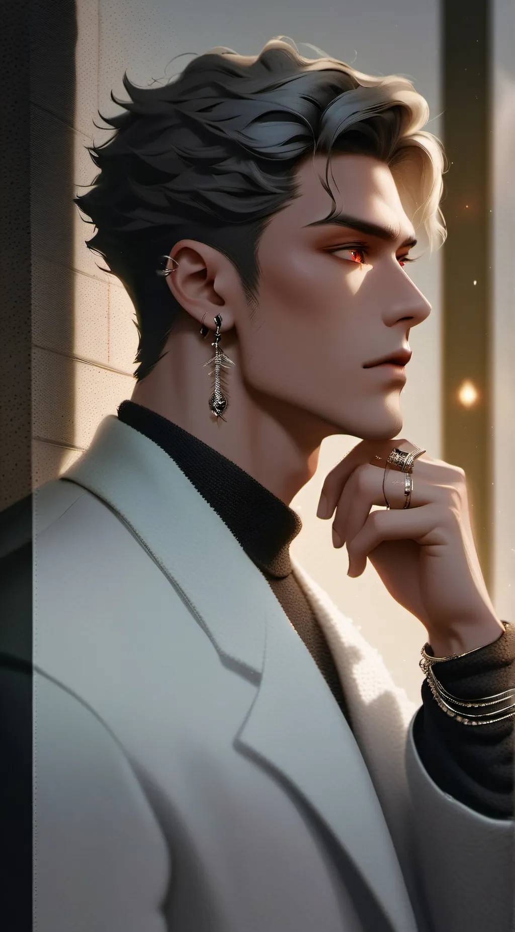 ai character: Damon background