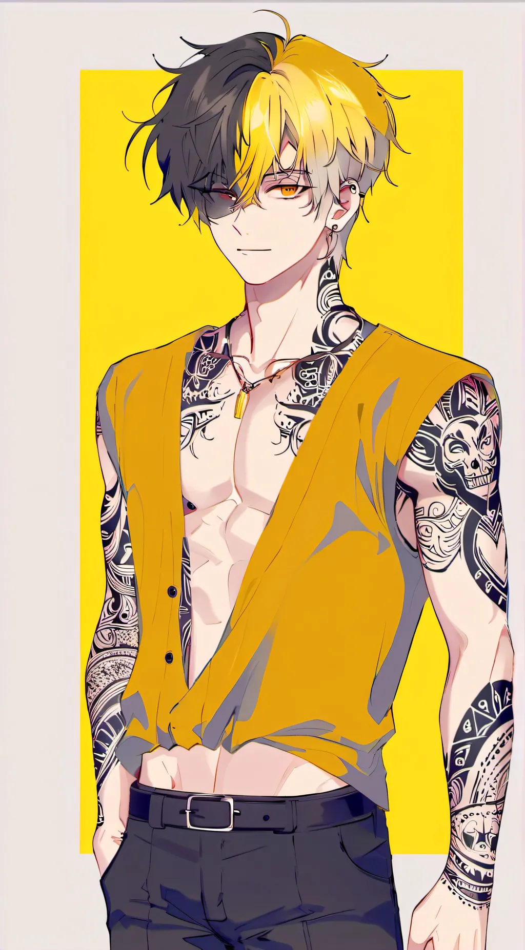 ai character: Daryl  background