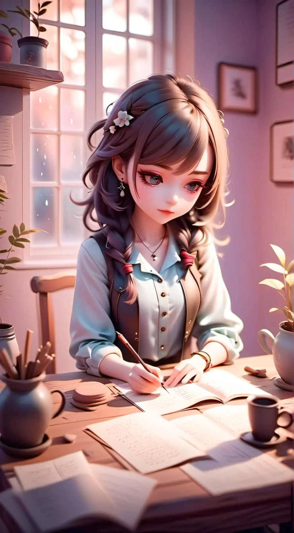 ai character: Nena background