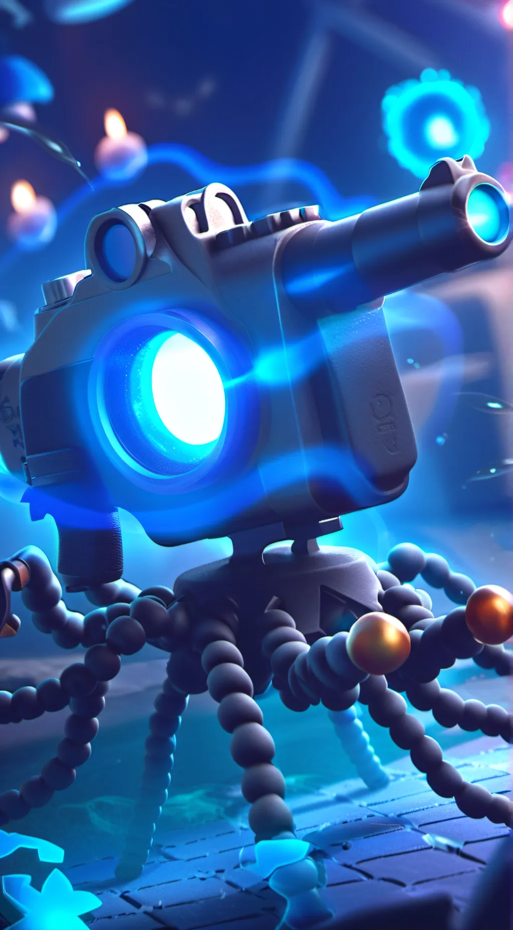 ai character: turrety background