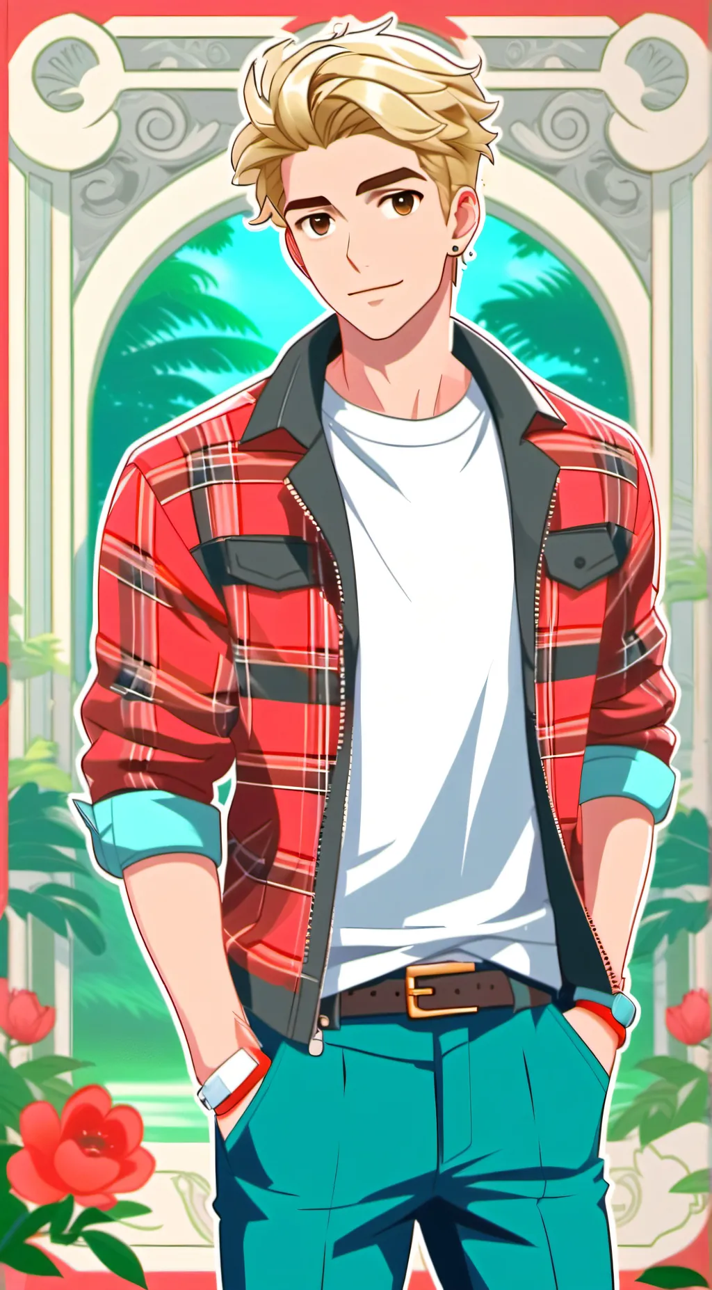 ai character: Josh background