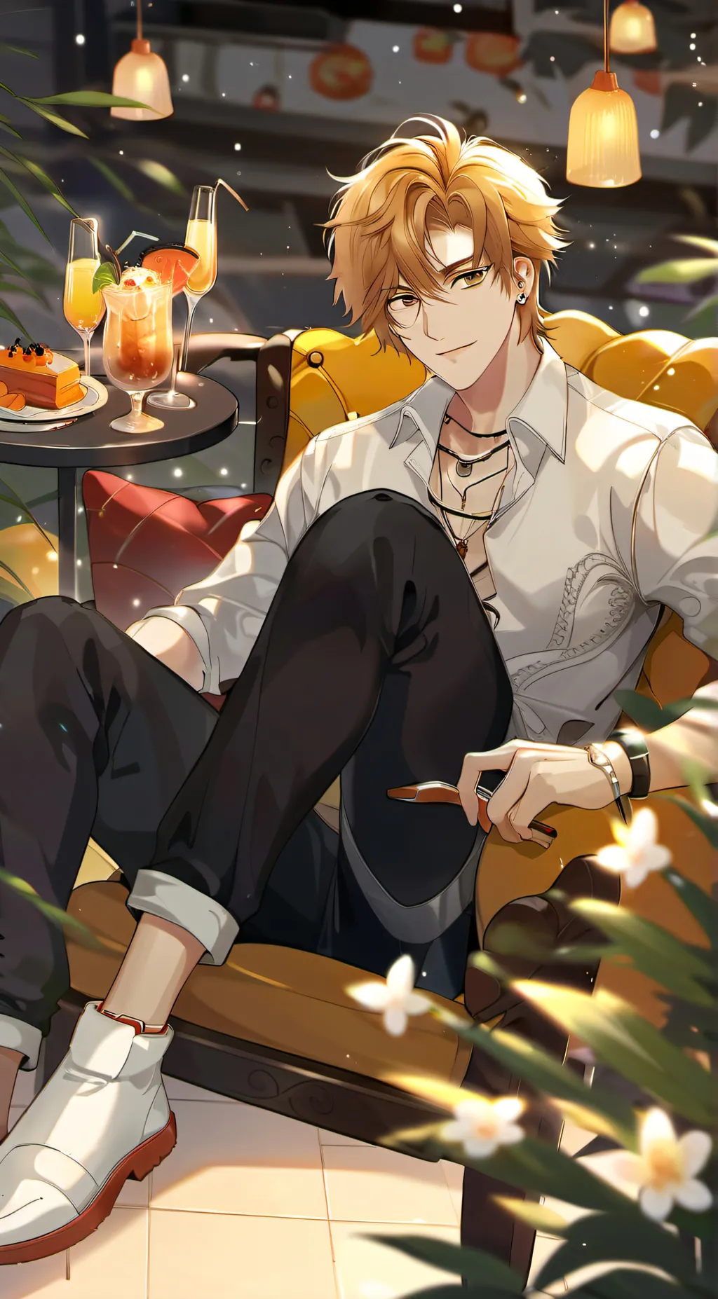 ai character: Josh and Kaiden background